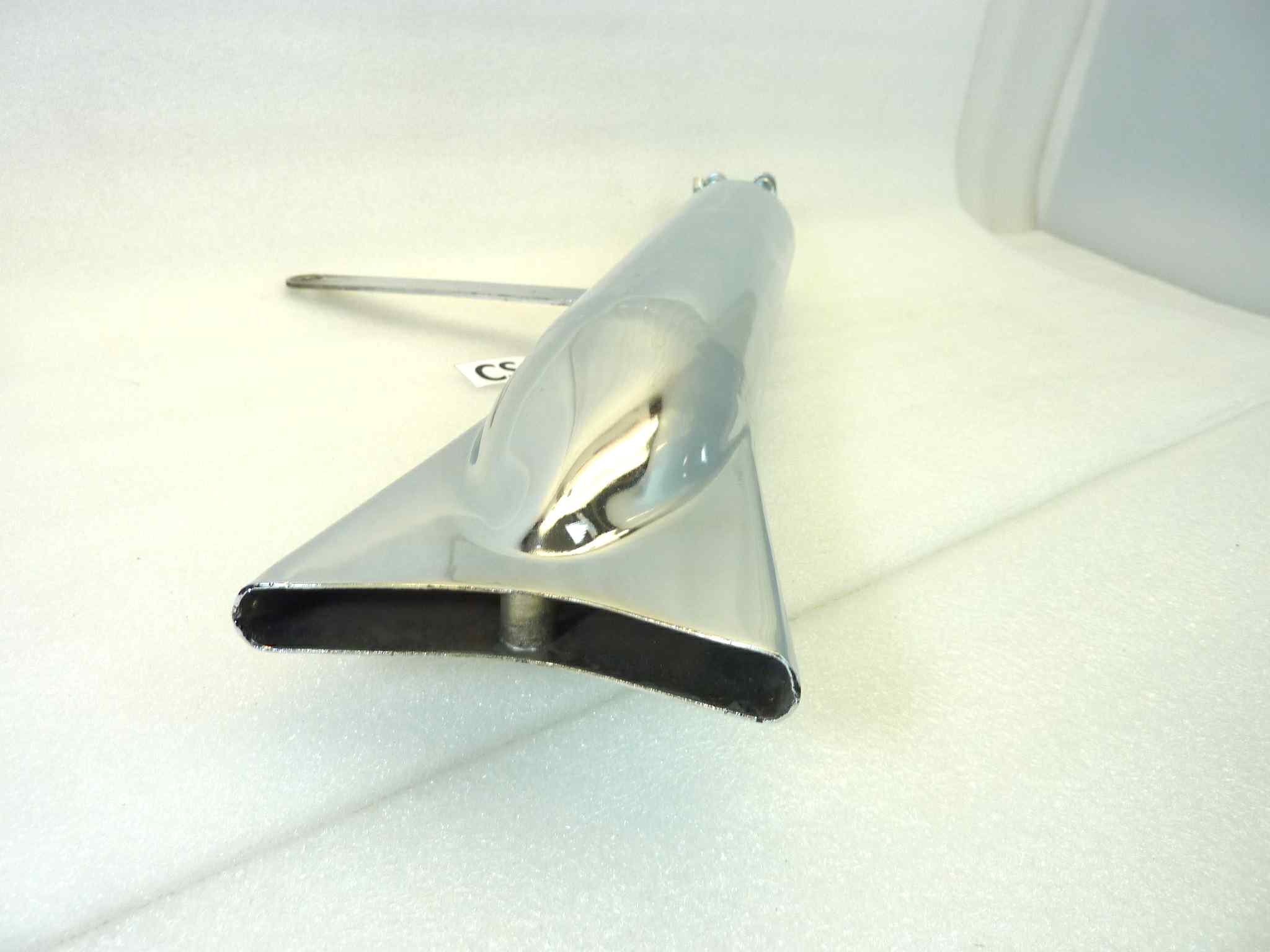 Marmitta Gilera Saturno 500 silenziatore scarico terminale muffler NUOVO fondo di magazzino, vedi foto LEGGI DESCRIZIONE - immagine 5