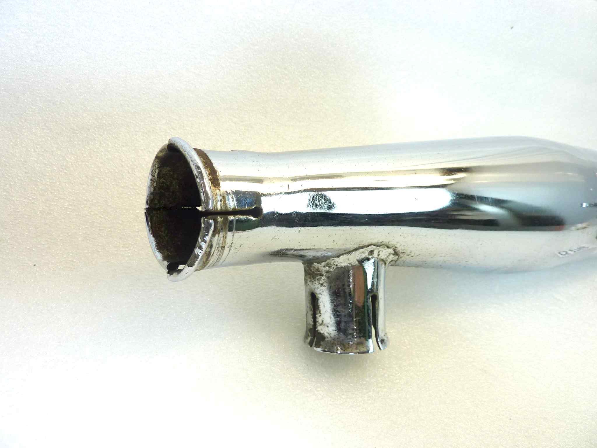 Marmitta Moto Guzzi V7 Special destra silenziatore scarico terminale muffler - immagine 7