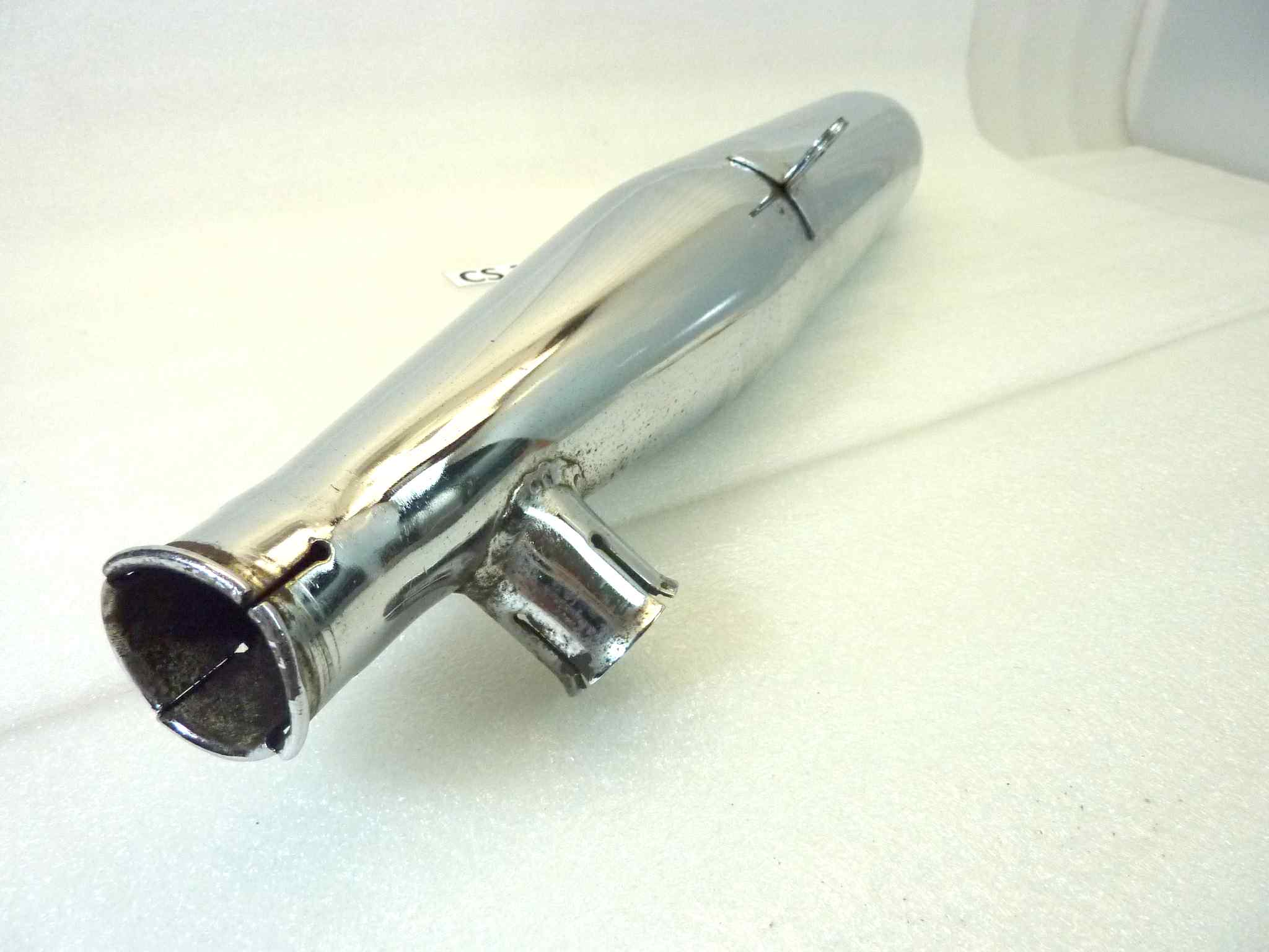 Marmitta Moto Guzzi V7 Special destra silenziatore scarico terminale muffler - immagine 10