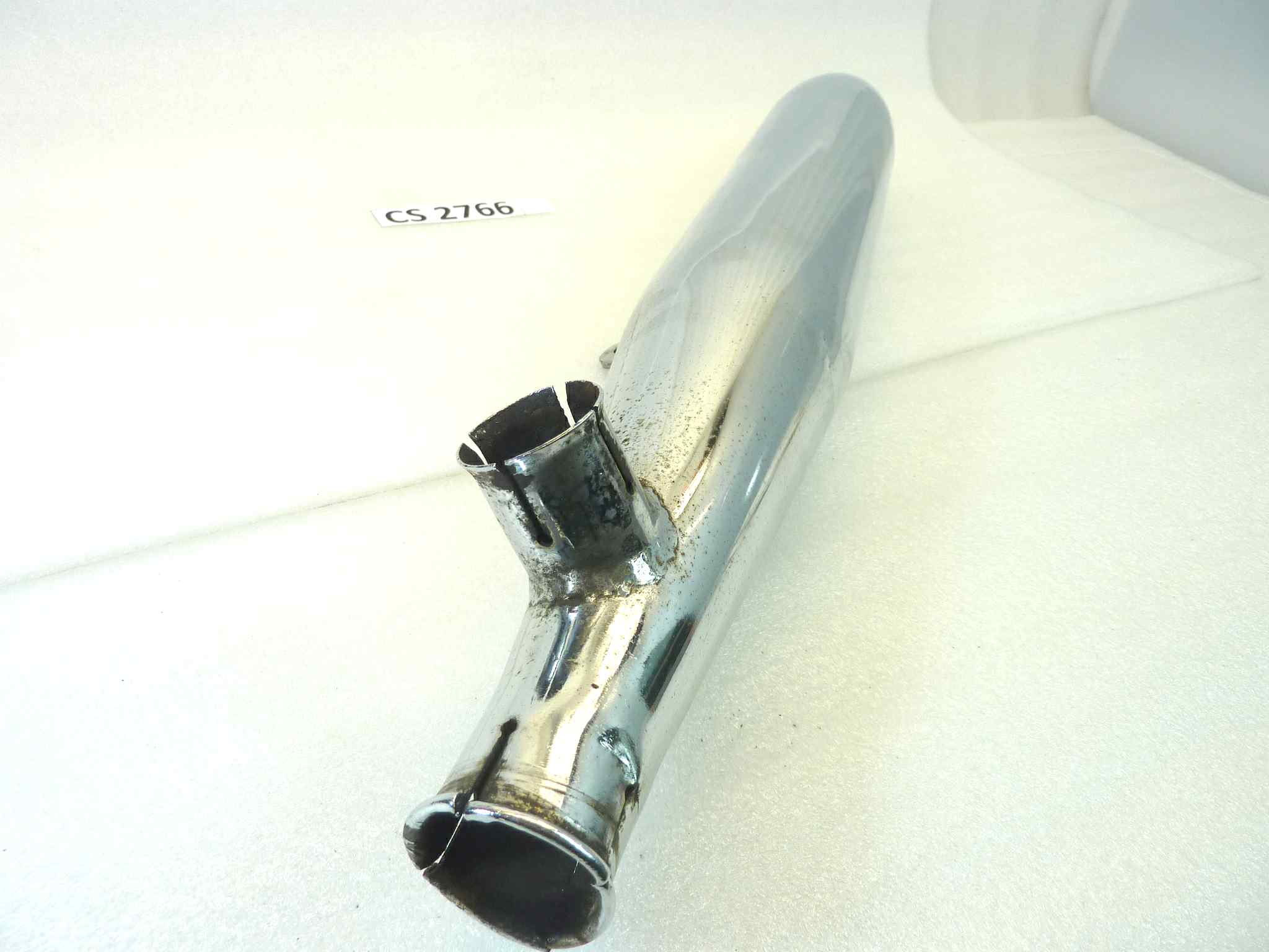 Marmitta Moto Guzzi V7 Special destra silenziatore scarico terminale muffler - immagine 11