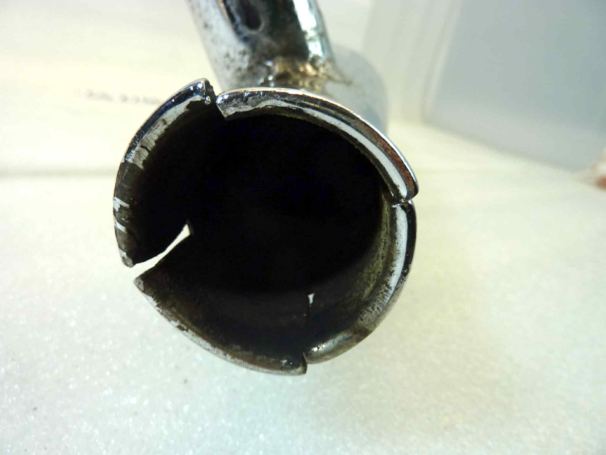 Marmitta Moto Guzzi V7 Special destra silenziatore scarico terminale muffler - immagine 13