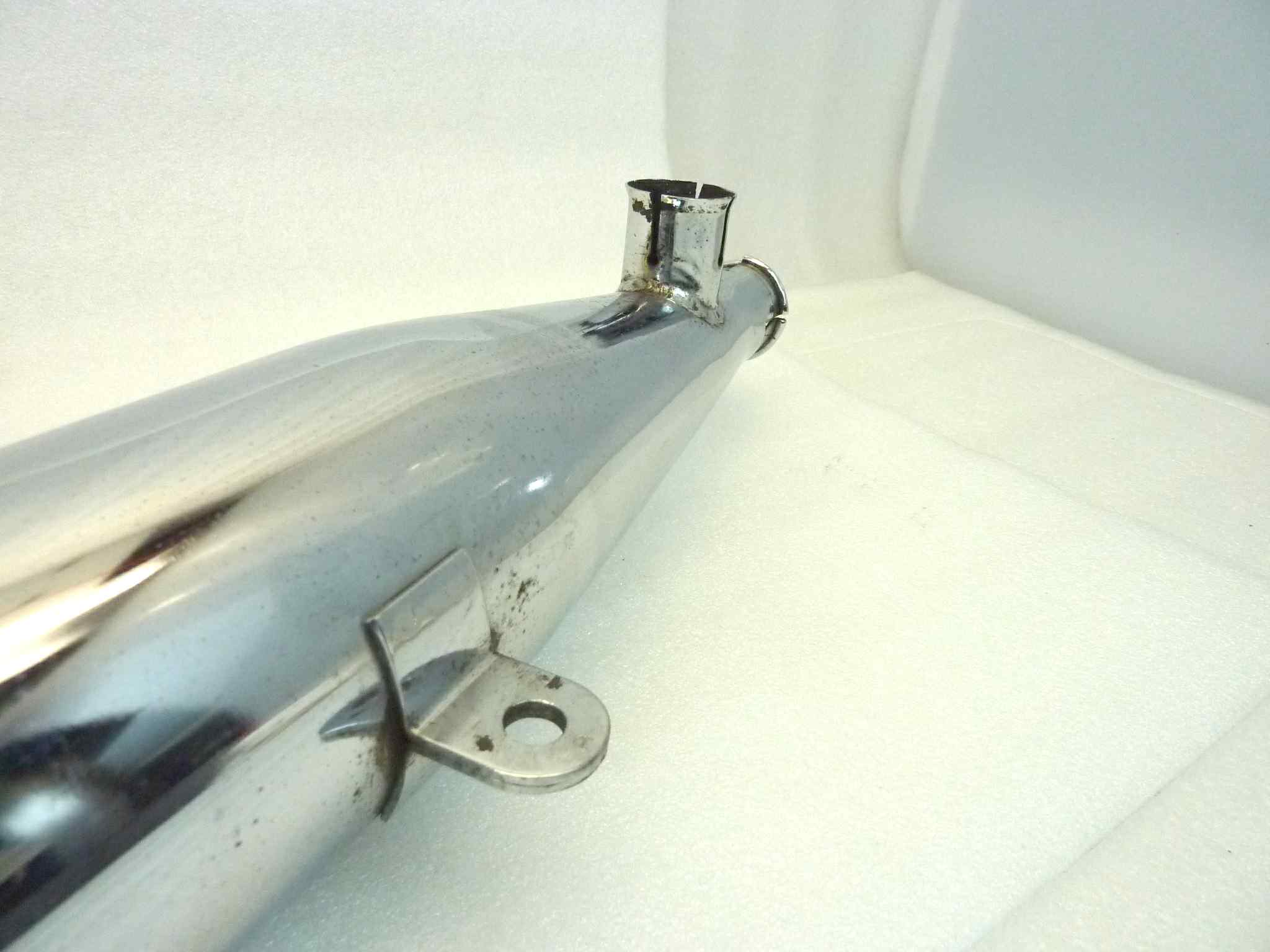 Marmitta Moto Guzzi V7 Special destra silenziatore scarico terminale muffler - immagine 18