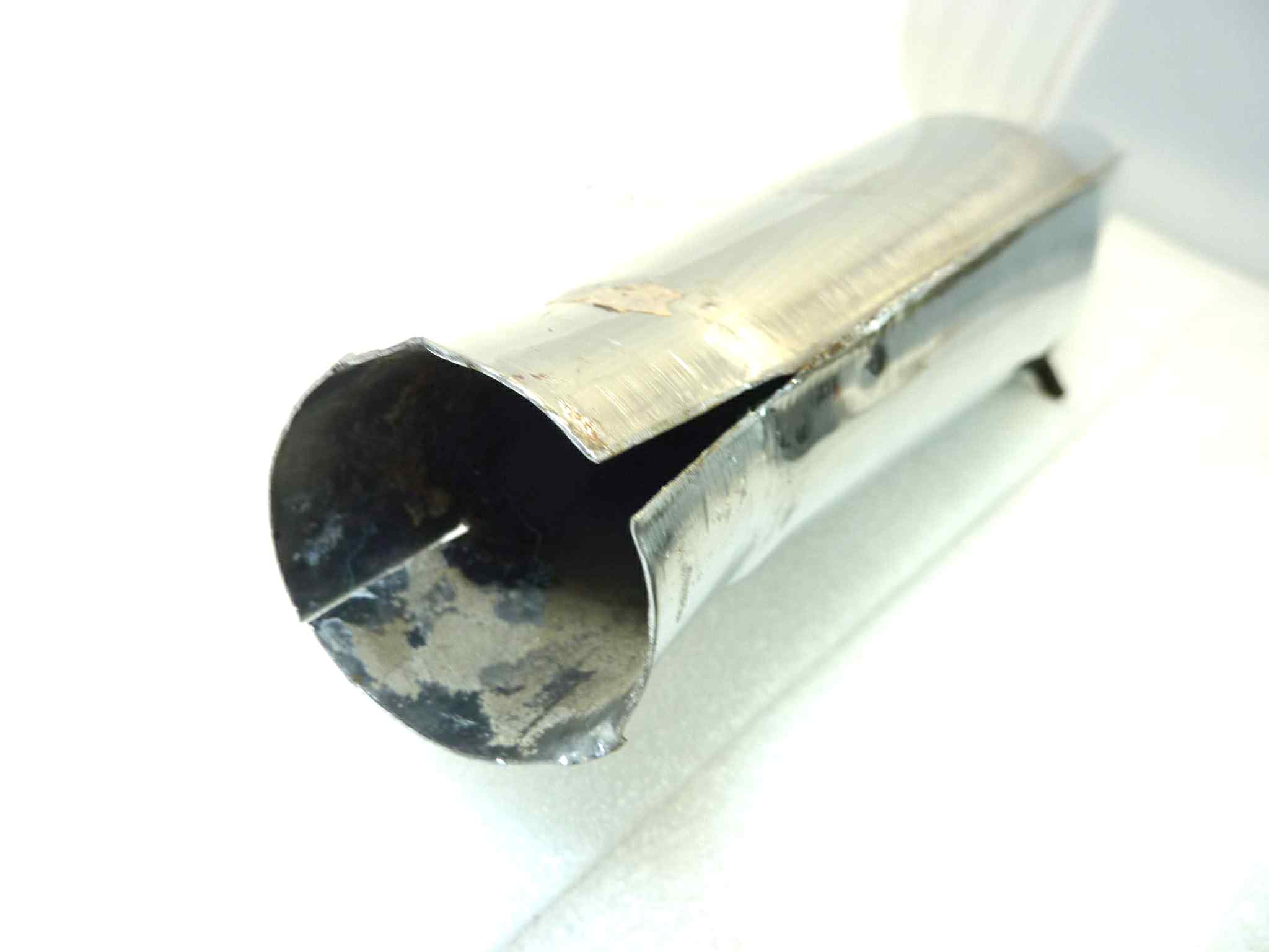 Coppia marmitte SW Rivoli benelli Guzzi Morini gilera moto epoca IGM 182S silenziatore scarico terminale muffler diametro imobcco 35 mm - lunghezza tot 6890 mm - distanza imbocco/staffa 29-33 mm - immagine 15