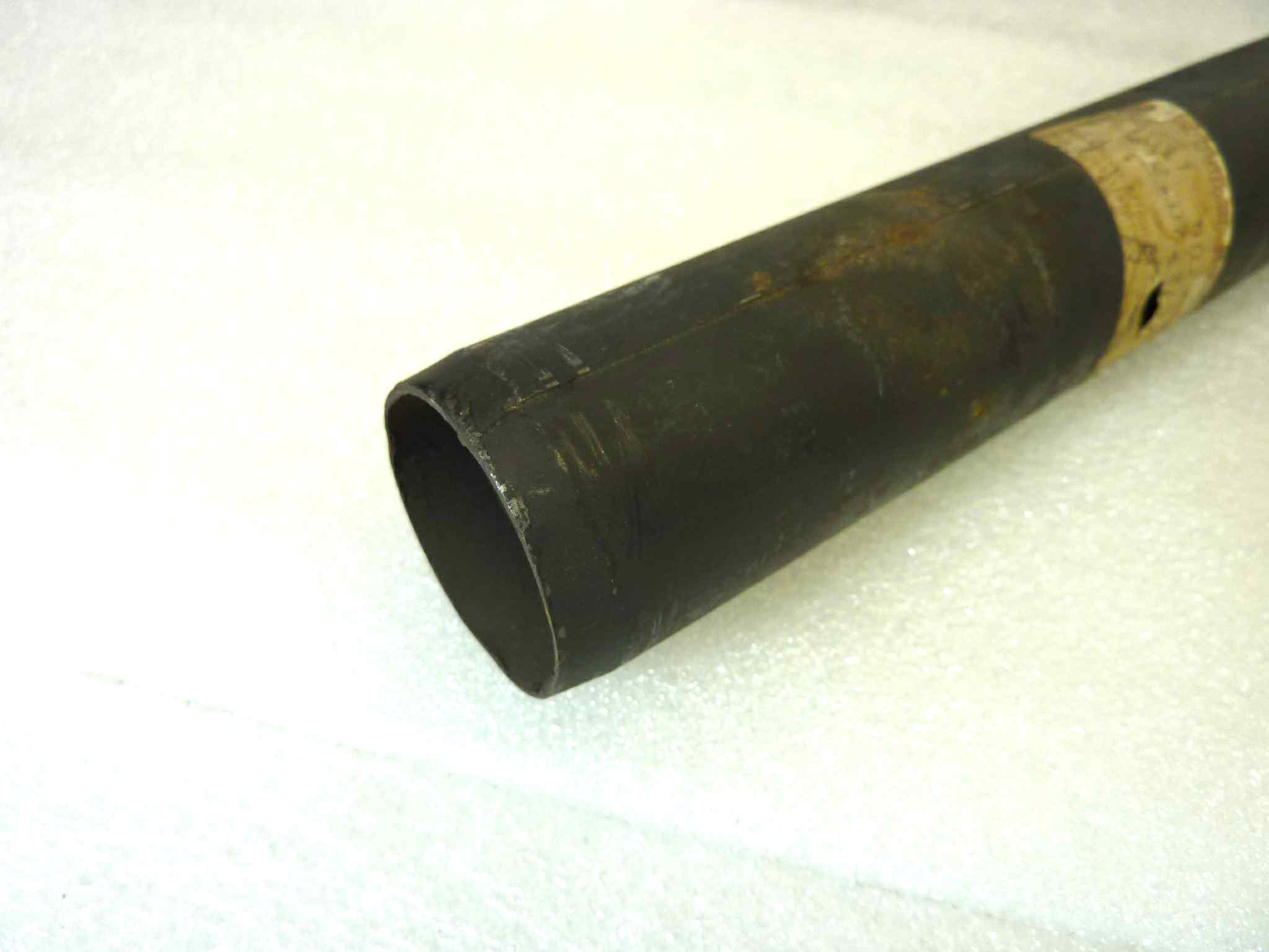 Marmitta e collettore Guzzi Benelli MotoBi Cross 50 cc silenziatore scarico terminale muffler NUOVO fondo di magazzino, vedi foto, LEGGI DESCRIZIONE - immagine 14