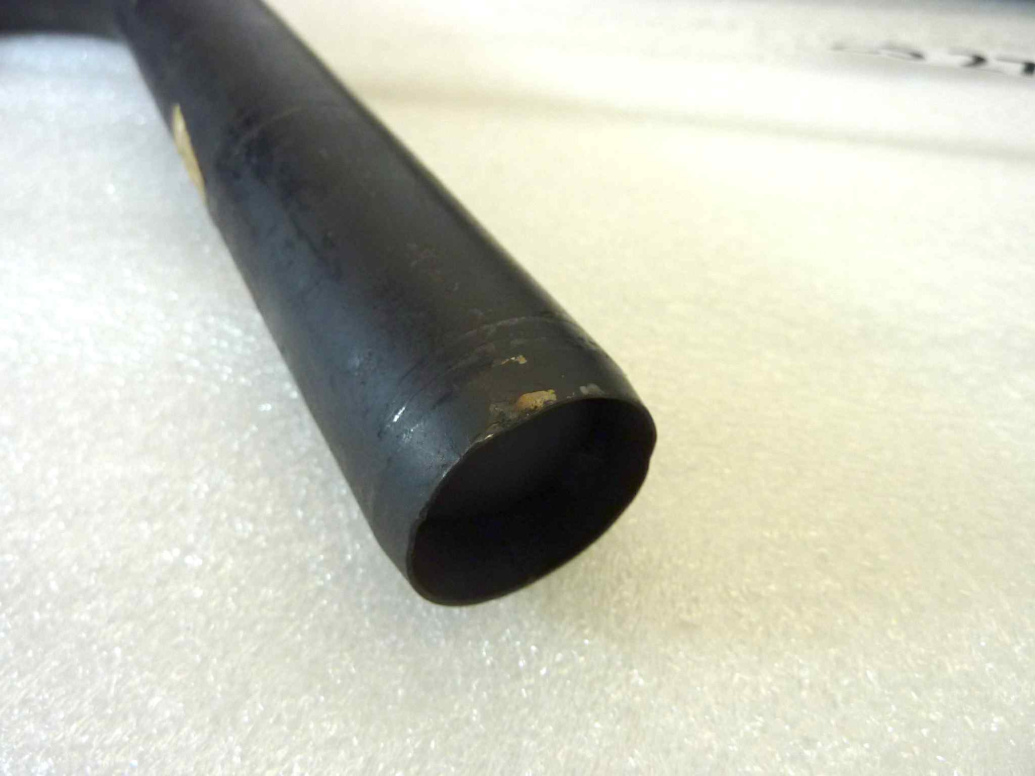 Marmitta e collettore Guzzi Benelli MotoBi Cross 50 cc silenziatore scarico terminale muffler NUOVO fondo di magazzino, vedi foto, LEGGI DESCRIZIONE - immagine 4