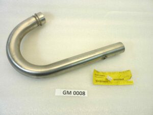 Collettore scarico sinistro Guzzi V11 Sport 1999 - 2001 V11 Le Mans Naked Scura 2001 - 2002 cod GU01120933 TO130S NUOVO fondo di magazzino, vedi foto, LEGGI DESCRIZIONE