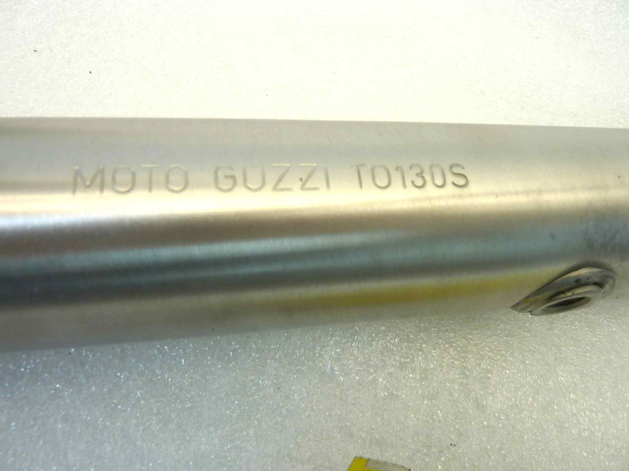Collettore scarico sinistro Guzzi V11 Sport 1999 - 2001 V11 Le Mans Naked Scura 2001 - 2002 cod GU01120933 TO130S NUOVO fondo di magazzino, vedi foto, LEGGI DESCRIZIONE - immagine 2