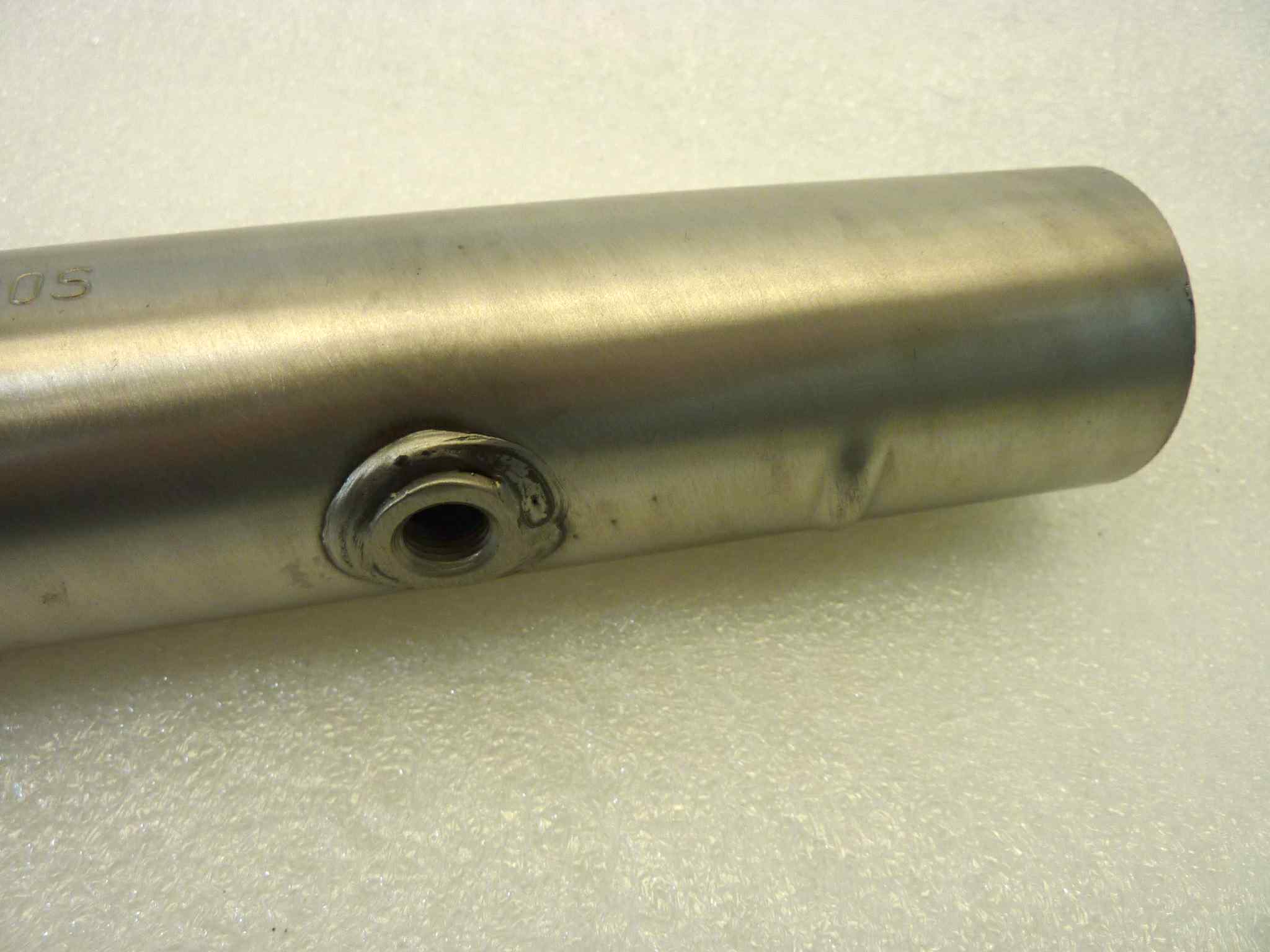 Collettore scarico sinistro Guzzi V11 Sport 1999 - 2001 V11 Le Mans Naked Scura 2001 - 2002 cod GU01120933 TO130S NUOVO fondo di magazzino, vedi foto, LEGGI DESCRIZIONE - immagine 6