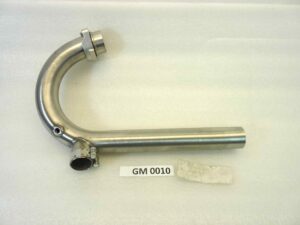 Collettore scarico destro Guzzi V11 1100 Cafè Ballabio 2003 - 2005 Le Mans 2002 cod GU01120990 TO190D NUOVO fondo di magazzino, vedi foto, LEGGI DESCRIZIONE