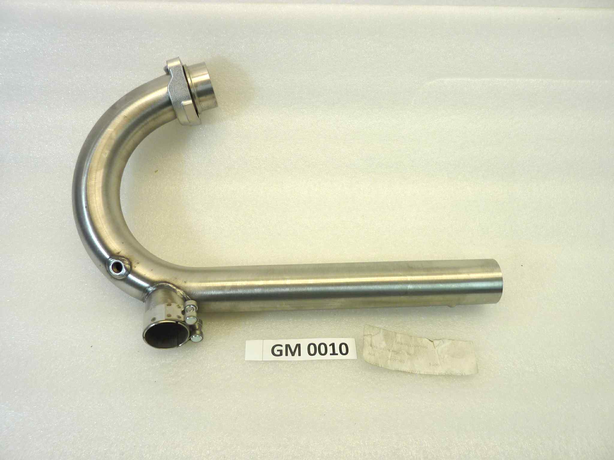 Collettore scarico destro Guzzi V11 1100 Cafè Ballabio 2003 - 2005 Le Mans 2002 cod GU01120990 TO190D NUOVO fondo di magazzino, vedi foto, LEGGI DESCRIZIONE