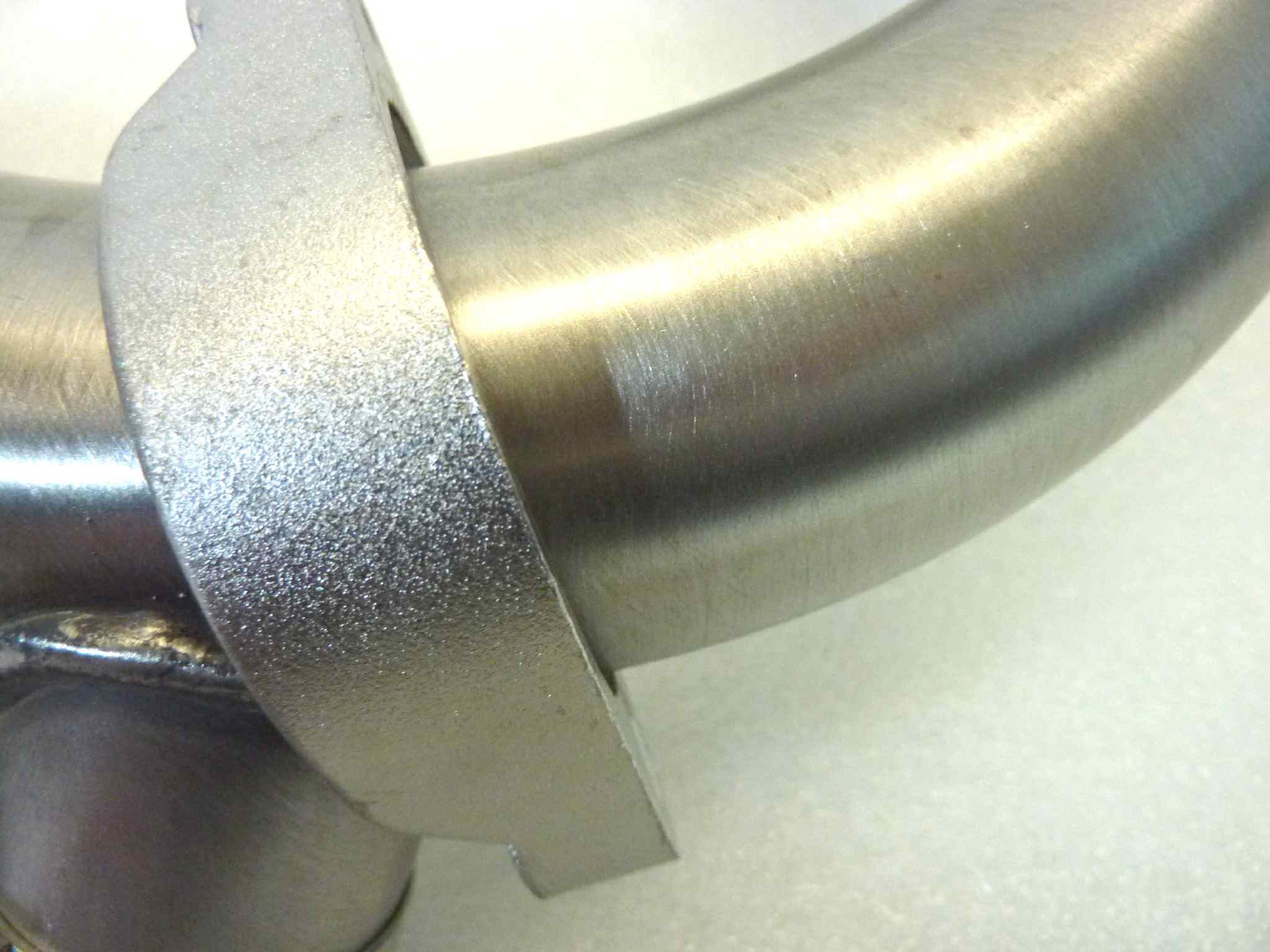 Collettore scarico destro Guzzi V11 1100 Cafè Ballabio 2003 - 2005 Le Mans 2002 cod GU01120990 TO190D NUOVO fondo di magazzino, vedi foto, LEGGI DESCRIZIONE - immagine 10