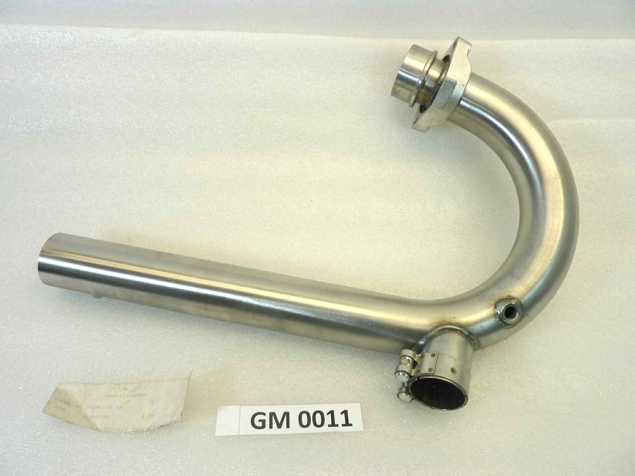 Collettore scarico sinistro Guzzi V11 1100 Cafè Ballabio 2003 - 2005 Le Mans 2002 cod GU01120991 TO190S NUOVO fondo di magazzino, vedi foto, LEGGI DESCRIZIONE