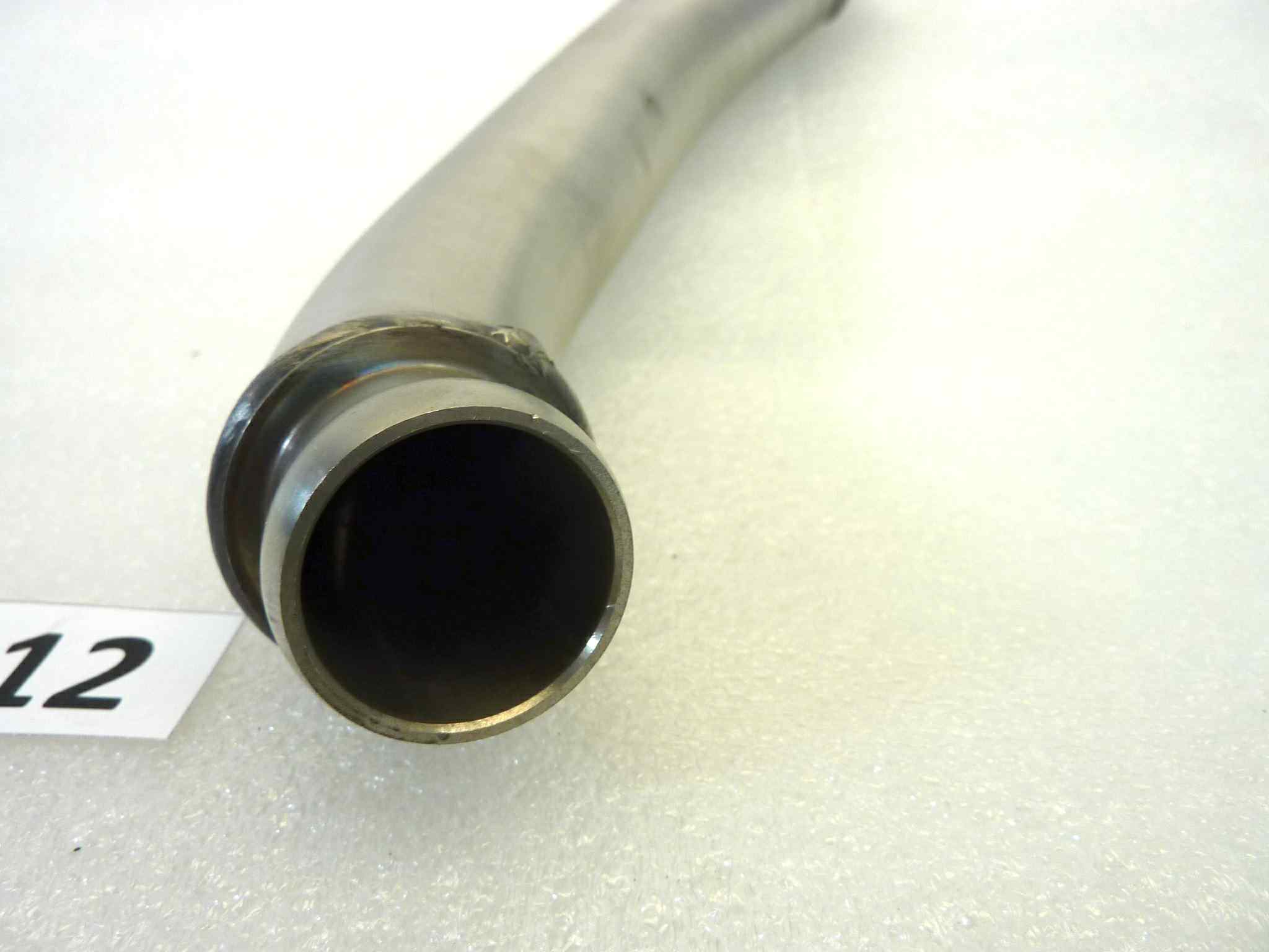 Tubo traverso scarico Guzzi V11 Cafè Ballabio 2003 - 2005 V11 CAT 2004 V11 Le Mans 2002 cod GU01122691 risuonatore compensatore NUOVO fondo di magazzino, vedi foto, LEGGI DESCRIZIONE - immagine 5