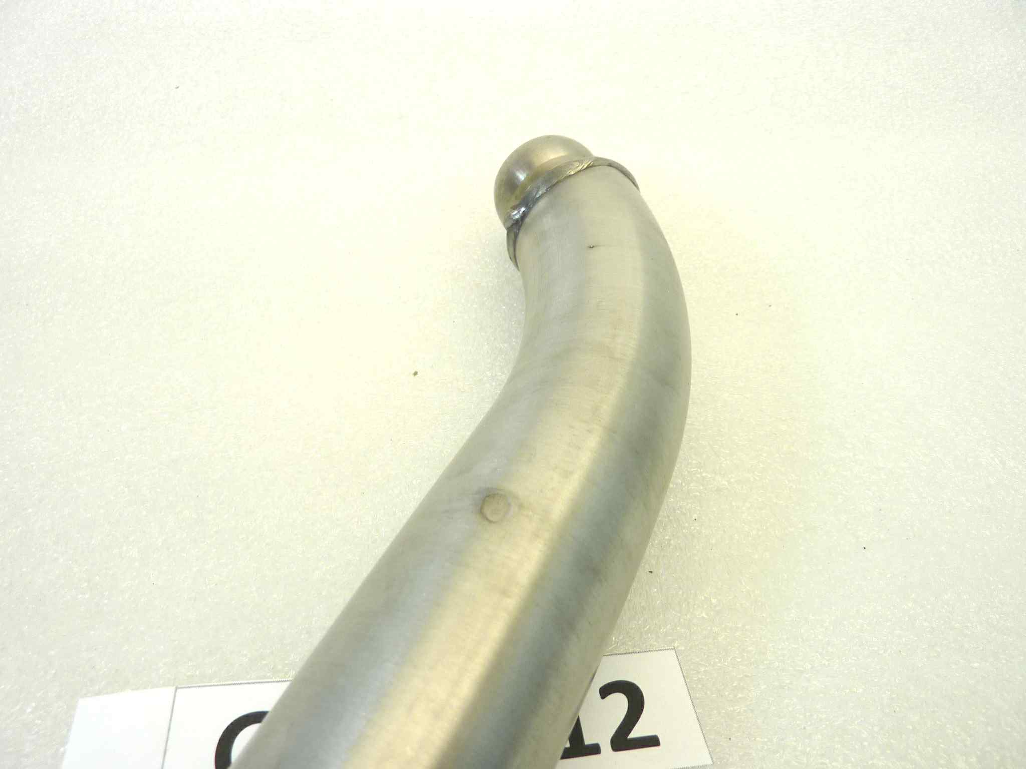 Tubo traverso scarico Guzzi V11 Cafè Ballabio 2003 - 2005 V11 CAT 2004 V11 Le Mans 2002 cod GU01122691 risuonatore compensatore NUOVO fondo di magazzino, vedi foto, LEGGI DESCRIZIONE - immagine 6