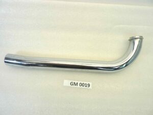 Collettore scarico Guzzi Falcone GTV GTW 500 lunghezza totale 50 cm lunghezza sul dritto spezza ultimi 6 cm - tagliato - diametro 45 mm NUOVO fondo di magazzino, vedi foto, LEGGI DESCRIZIONE