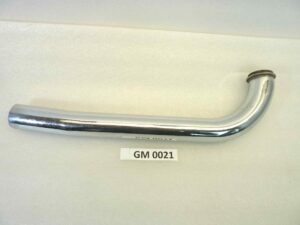 Collettore scarico Guzzi Falcone GTV GTW 500 lunghezza totale 48 cm lunghezza sul dritto spezza ultimi 9 cm diametro 45 mm NUOVO fondo di magazzino, vedi foto, LEGGI DESCRIZIONE