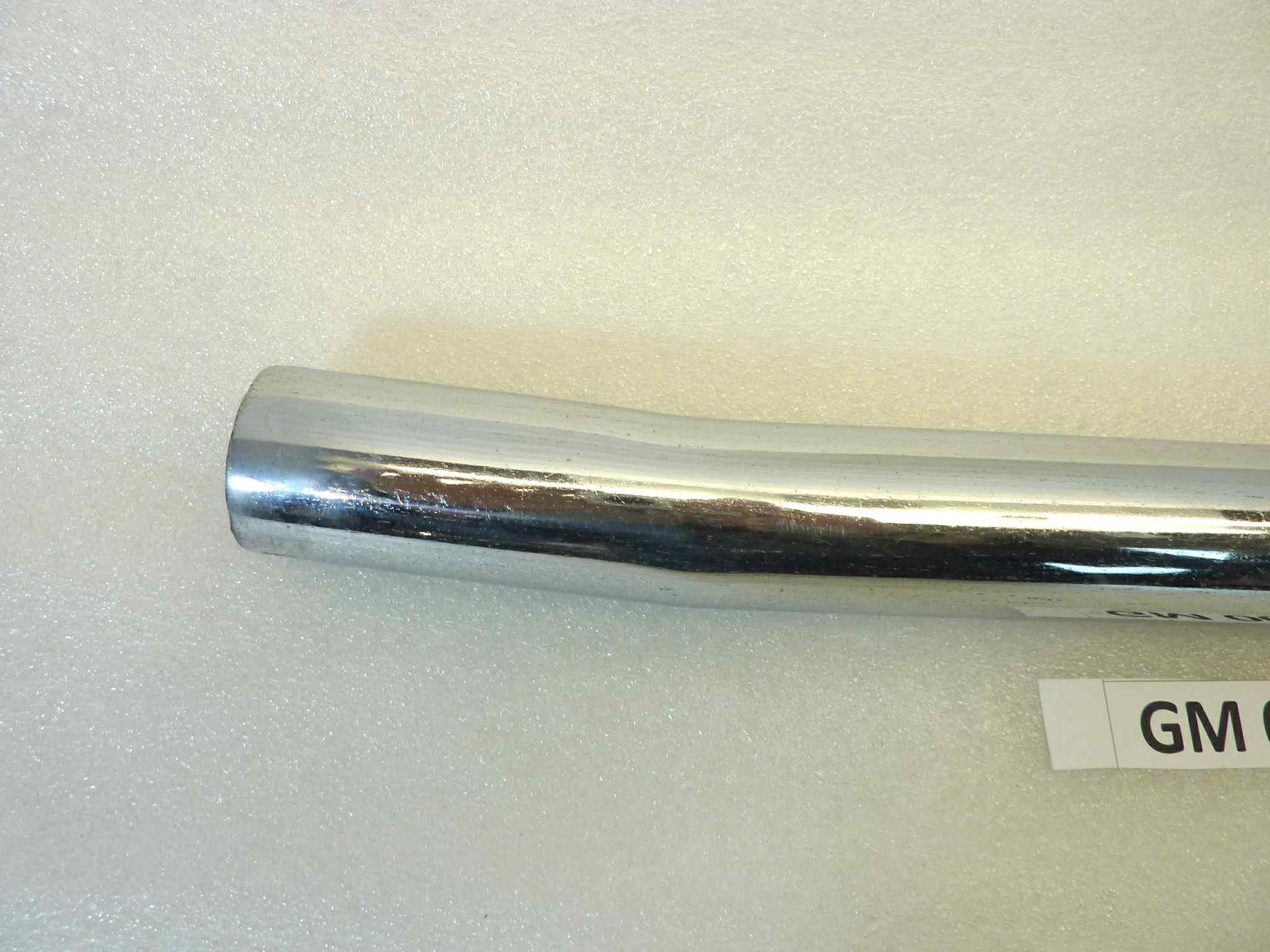 Collettore scarico Guzzi Falcone GTV GTW 500 lunghezza totale 48 cm lunghezza sul dritto spezza ultimi 9 cm diametro 45 mm NUOVO fondo di magazzino, vedi foto, LEGGI DESCRIZIONE - immagine 2
