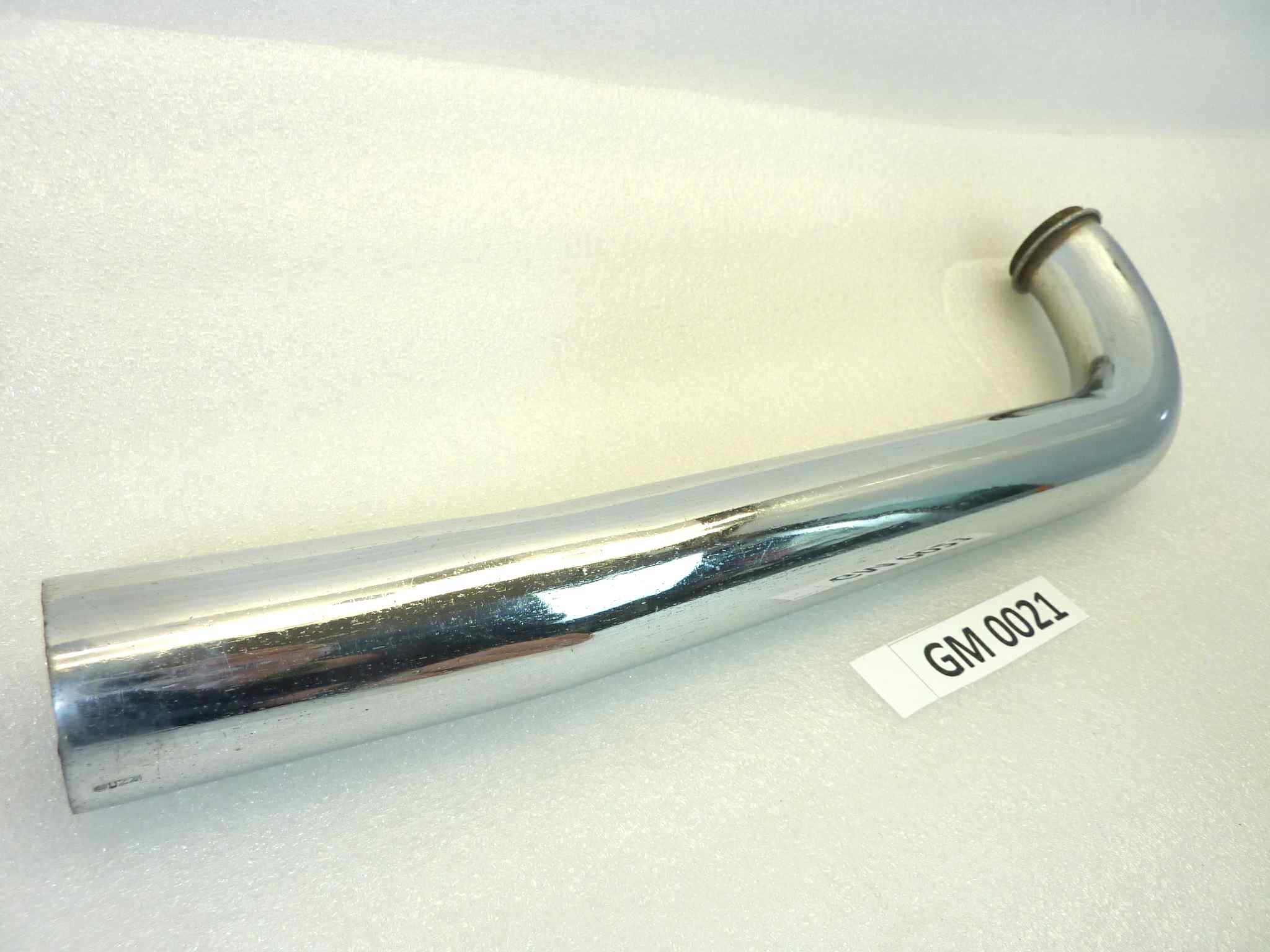 Collettore scarico Guzzi Falcone GTV GTW 500 lunghezza totale 48 cm lunghezza sul dritto spezza ultimi 9 cm diametro 45 mm NUOVO fondo di magazzino, vedi foto, LEGGI DESCRIZIONE - immagine 4
