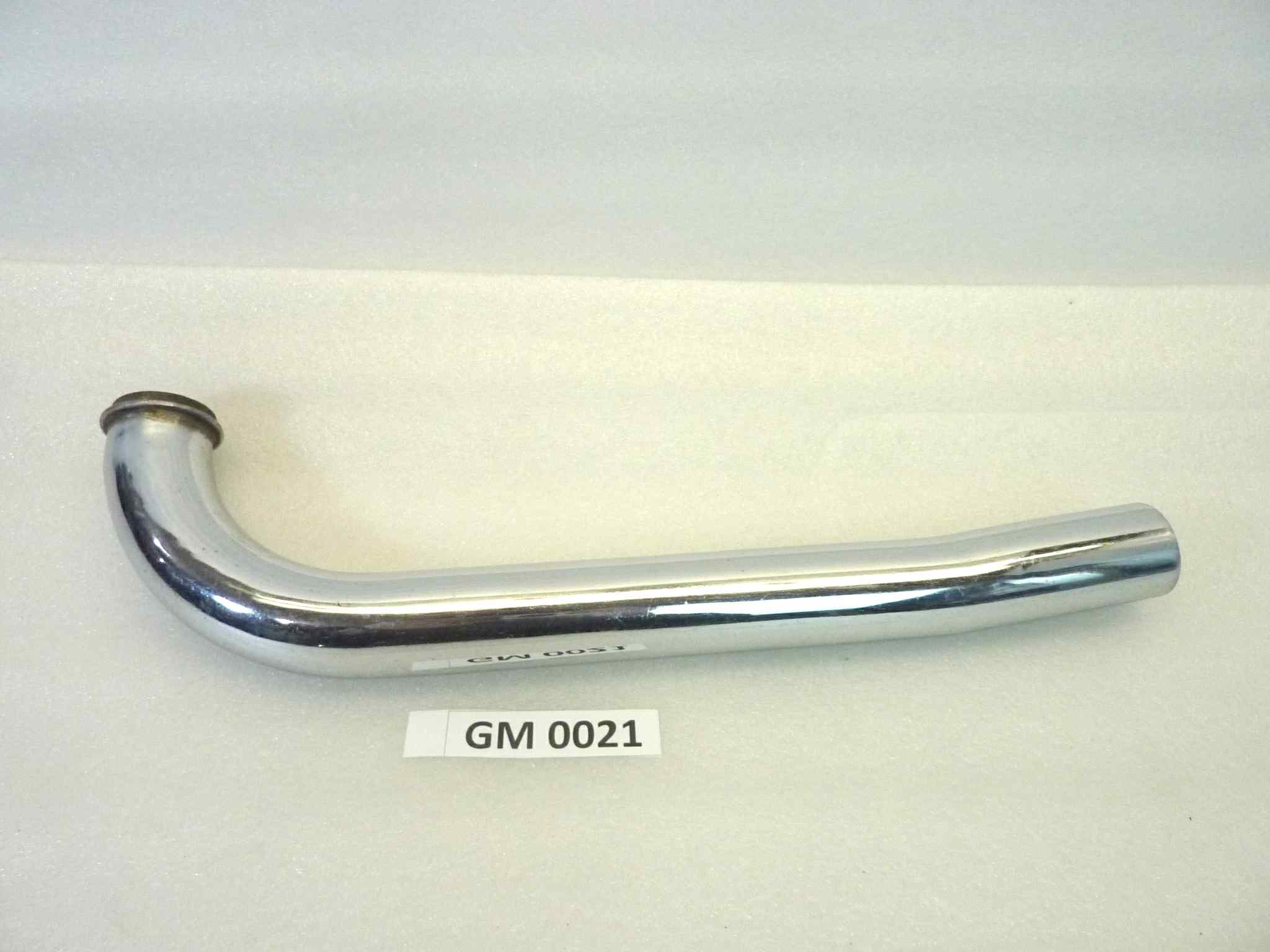 Collettore scarico Guzzi Falcone GTV GTW 500 lunghezza totale 48 cm lunghezza sul dritto spezza ultimi 9 cm diametro 45 mm NUOVO fondo di magazzino, vedi foto, LEGGI DESCRIZIONE - immagine 5