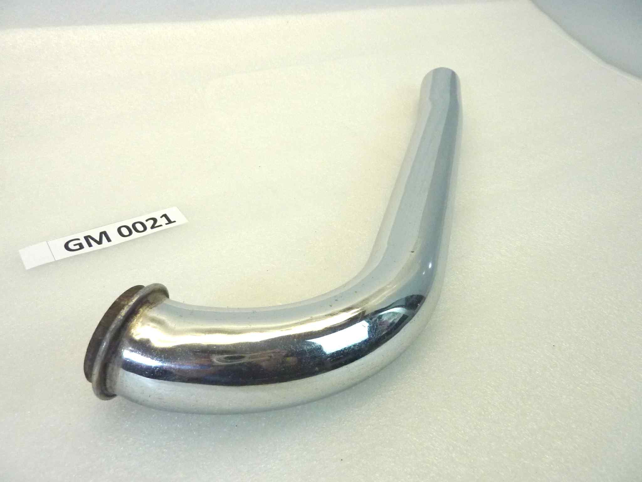 Collettore scarico Guzzi Falcone GTV GTW 500 lunghezza totale 48 cm lunghezza sul dritto spezza ultimi 9 cm diametro 45 mm NUOVO fondo di magazzino, vedi foto, LEGGI DESCRIZIONE - immagine 6