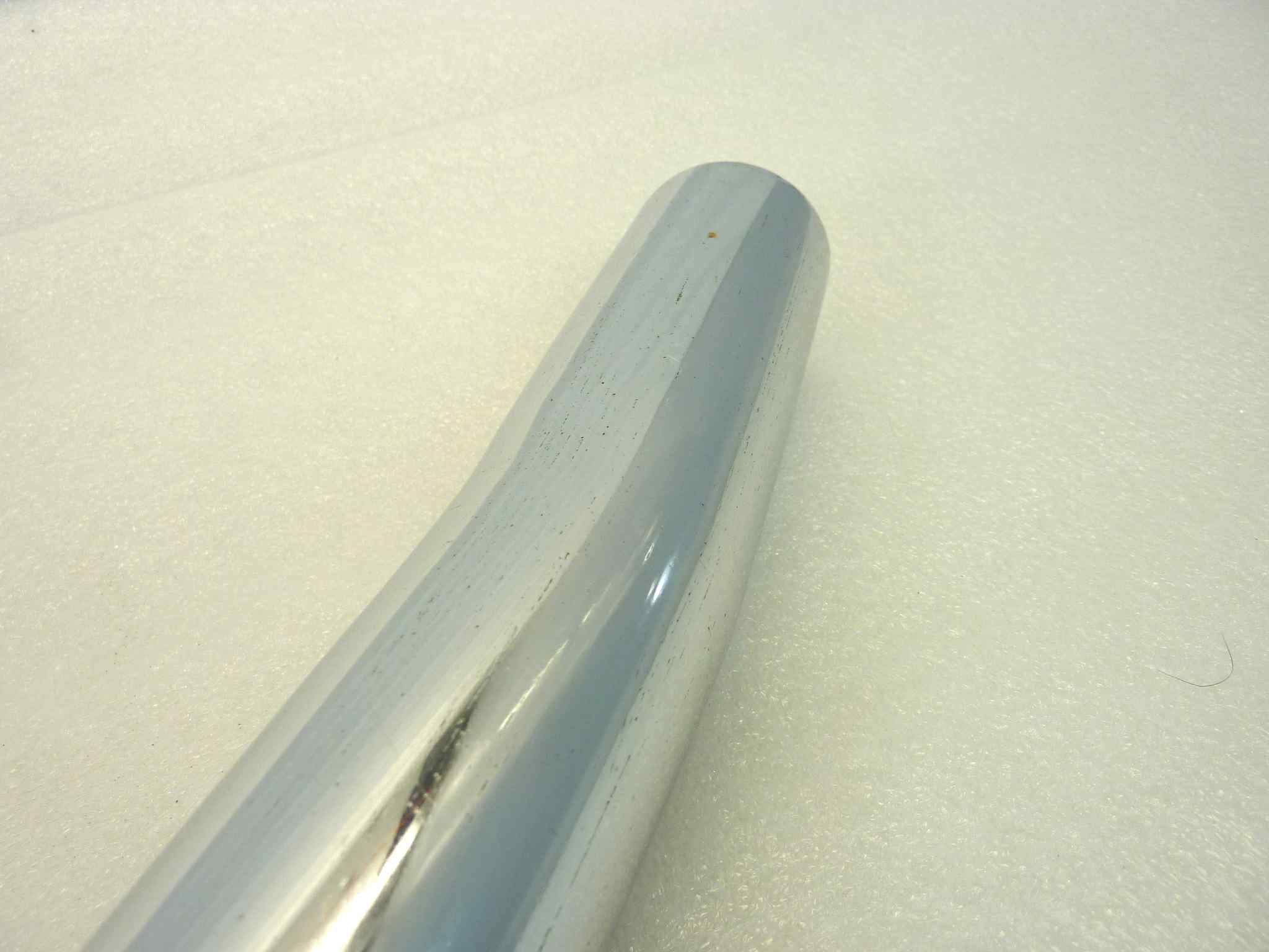 Collettore scarico Guzzi Falcone GTV GTW 500 lunghezza totale 48 cm lunghezza sul dritto spezza ultimi 9 cm diametro 45 mm NUOVO fondo di magazzino, vedi foto, LEGGI DESCRIZIONE - immagine 8
