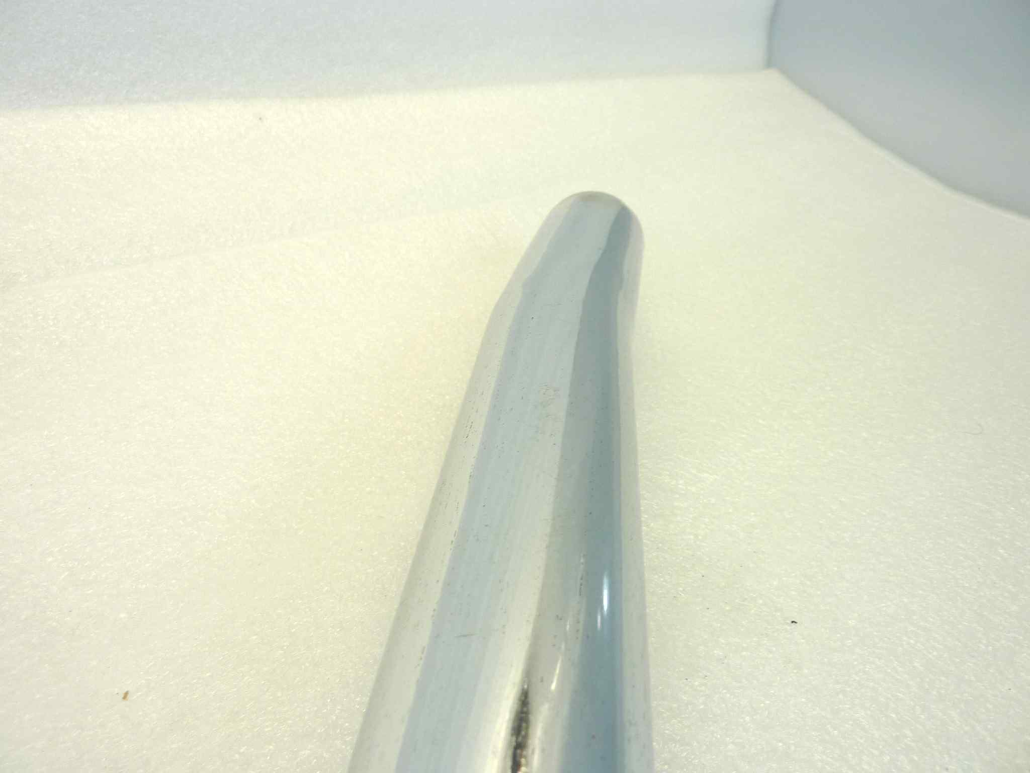 Collettore scarico Guzzi Falcone GTV GTW 500 lunghezza totale 48 cm lunghezza sul dritto spezza ultimi 9 cm diametro 45 mm NUOVO fondo di magazzino, vedi foto, LEGGI DESCRIZIONE - immagine 9