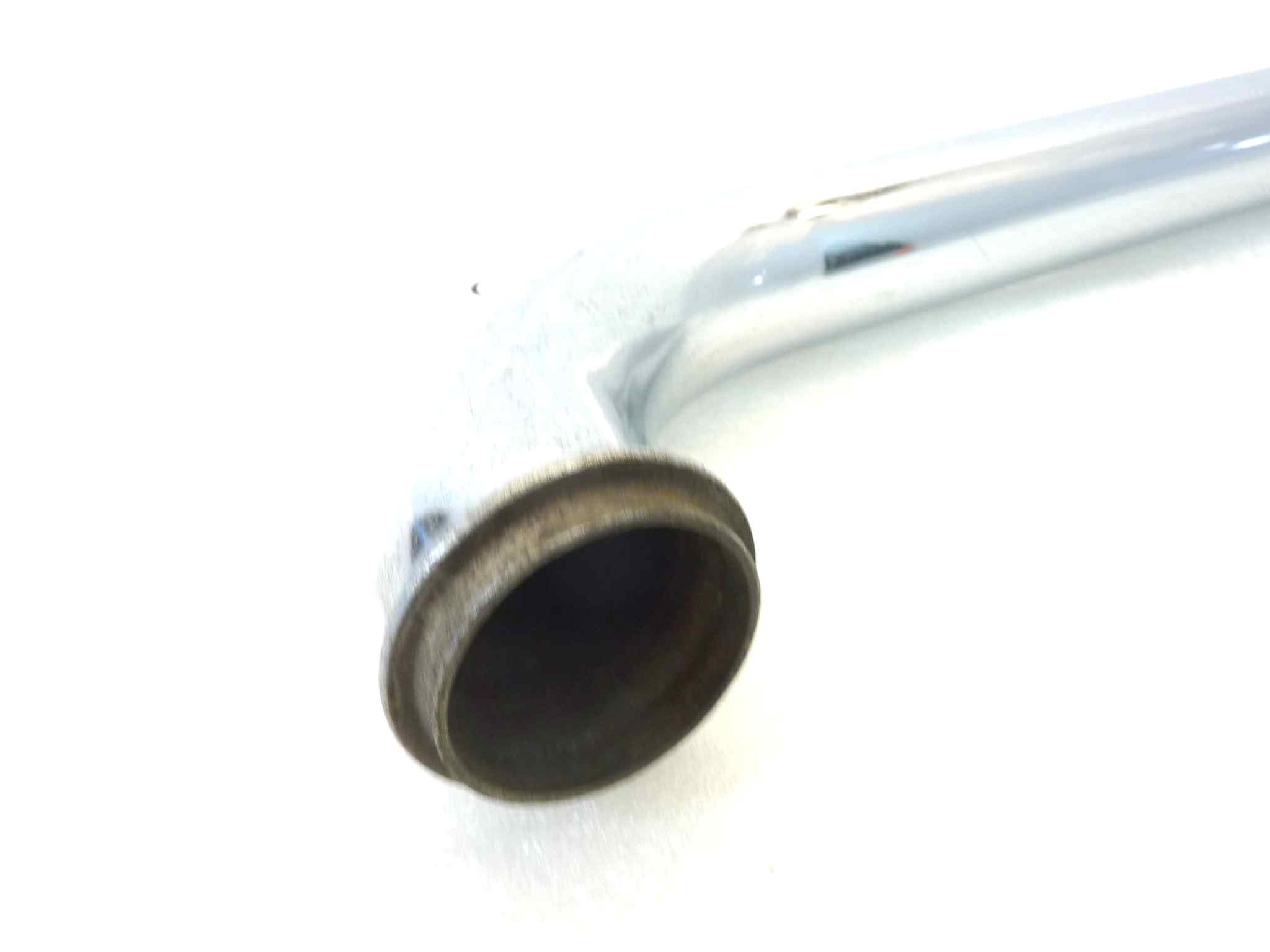 Collettore scarico Guzzi Falcone GTV GTW 500 lunghezza totale 48 cm lunghezza sul dritto spezza ultimi 9 cm diametro 45 mm NUOVO fondo di magazzino, vedi foto, LEGGI DESCRIZIONE - immagine 10