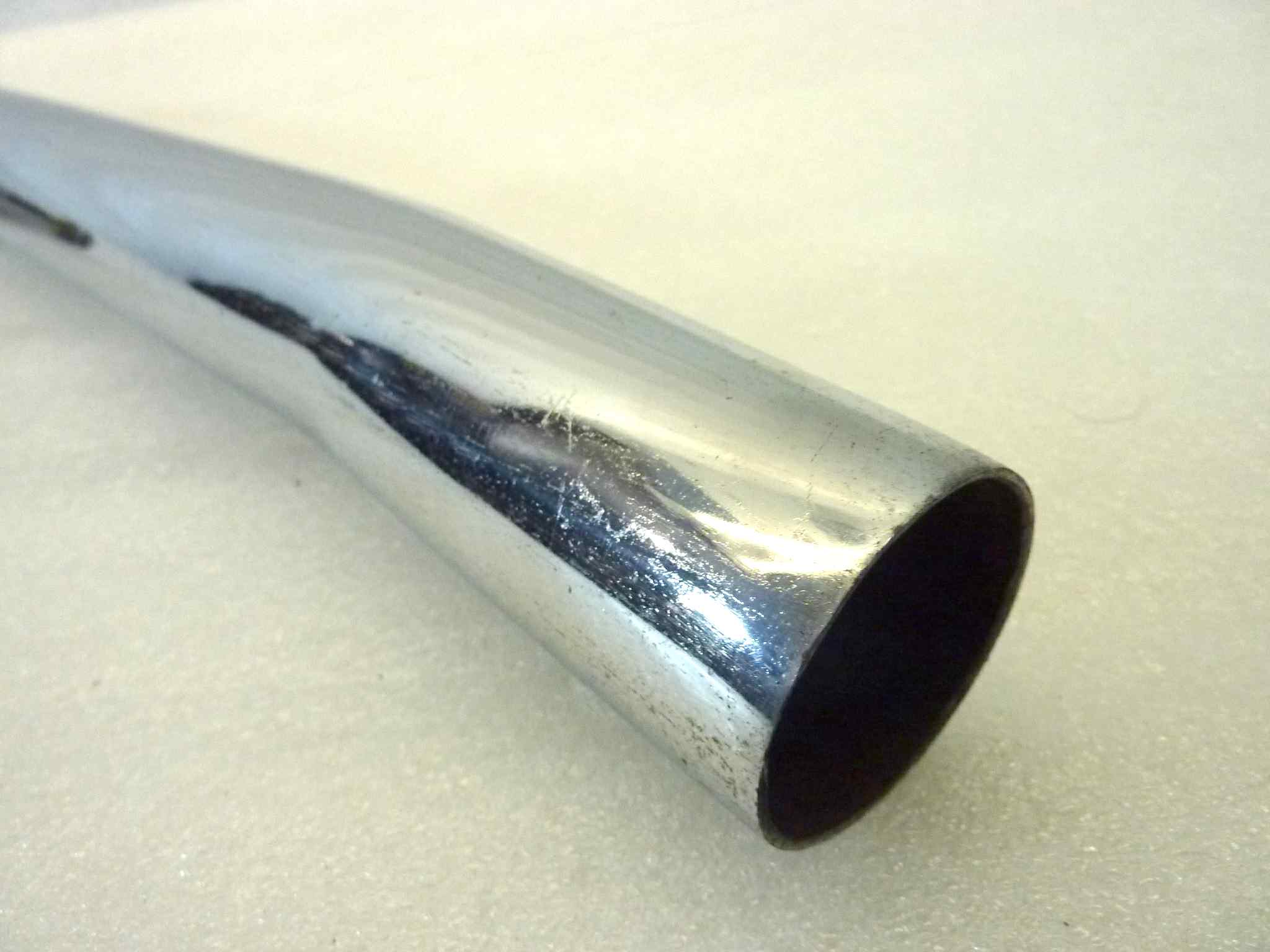 Collettore scarico Guzzi Falcone GTV GTW 500 lunghezza totale 48 cm lunghezza sul dritto spezza ultimi 9 cm diametro 45 mm NUOVO fondo di magazzino, vedi foto, LEGGI DESCRIZIONE - immagine 11