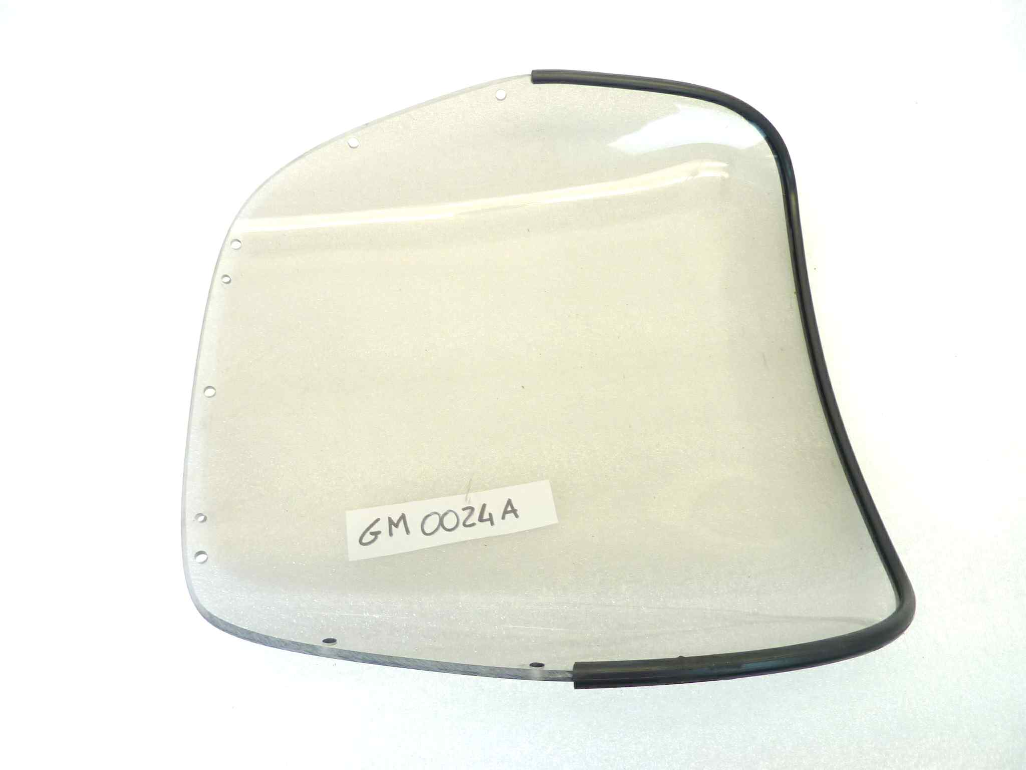 Plexiglass parabrezza Guzzi 850 T5 non certo lunghezza tot 355 mm larghezza max 325 mm larghezza frontale 210 mm cupolino - immagine 8