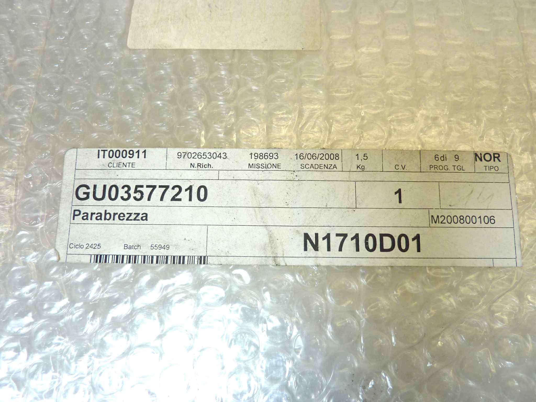 Plexiglass parabrezza Guzzi California 1100 2001 - 2008 originale cod GU03577210 cupolino NUOVO fondo di magazzino, vedi foto, LEGGI DESCRIZIONE - immagine 13
