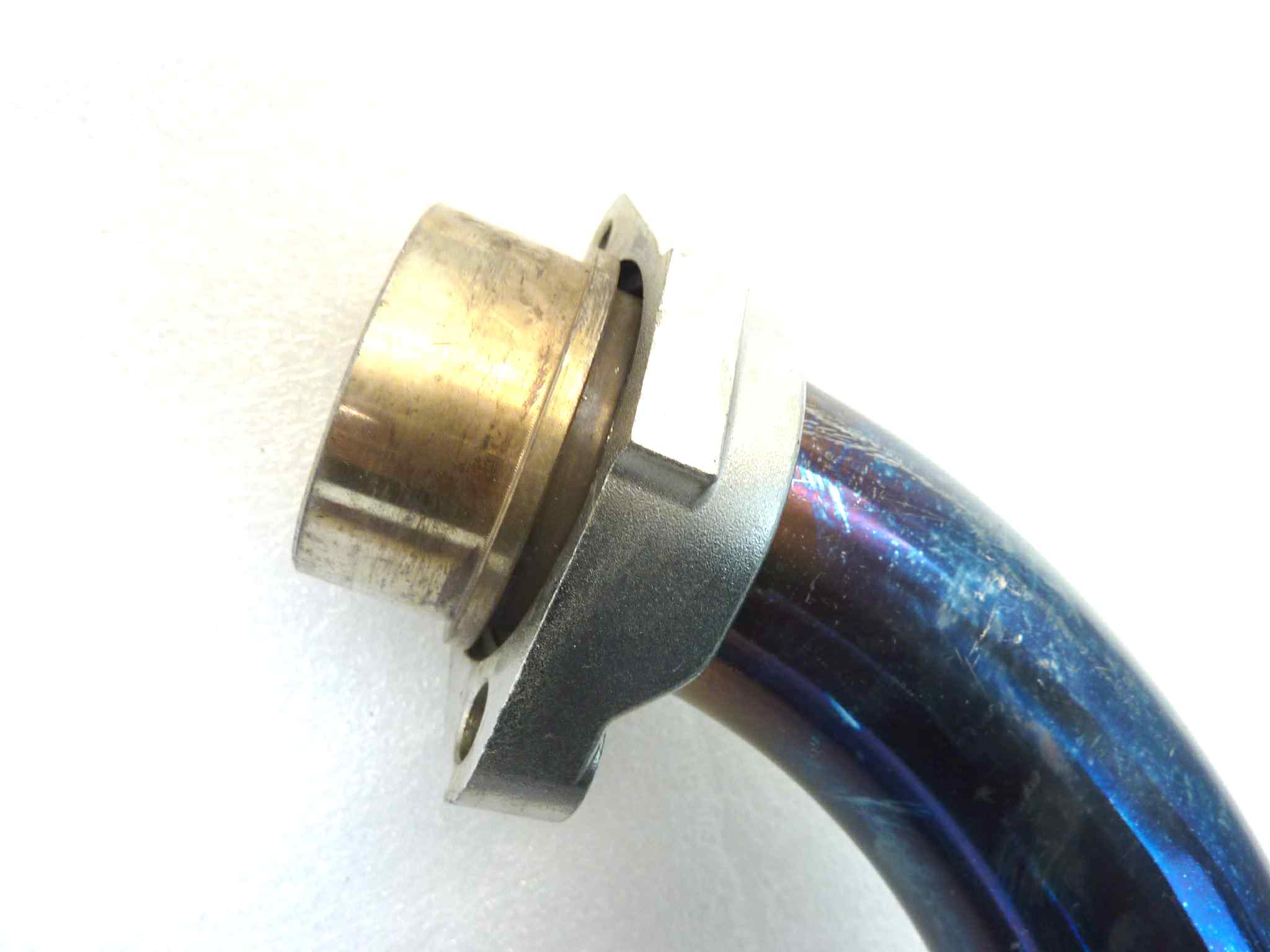 Collettore scarico sinistro Guzzi Norge 850 2007 - 2011 cod GU05120931 ZGU1000 - immagine 2