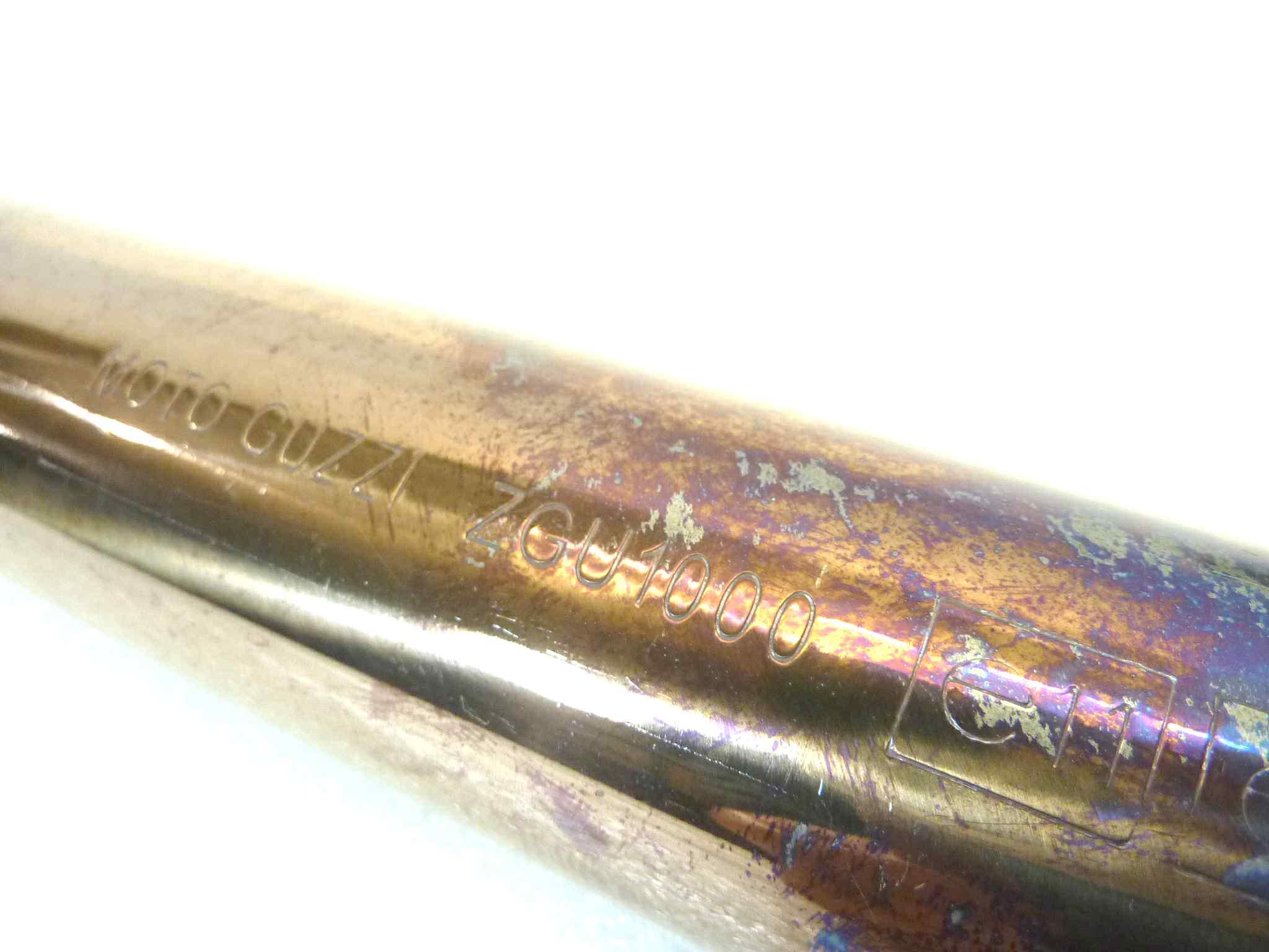 Collettore scarico sinistro Guzzi Norge 850 2007 - 2011 cod GU05120931 ZGU1000 - immagine 4