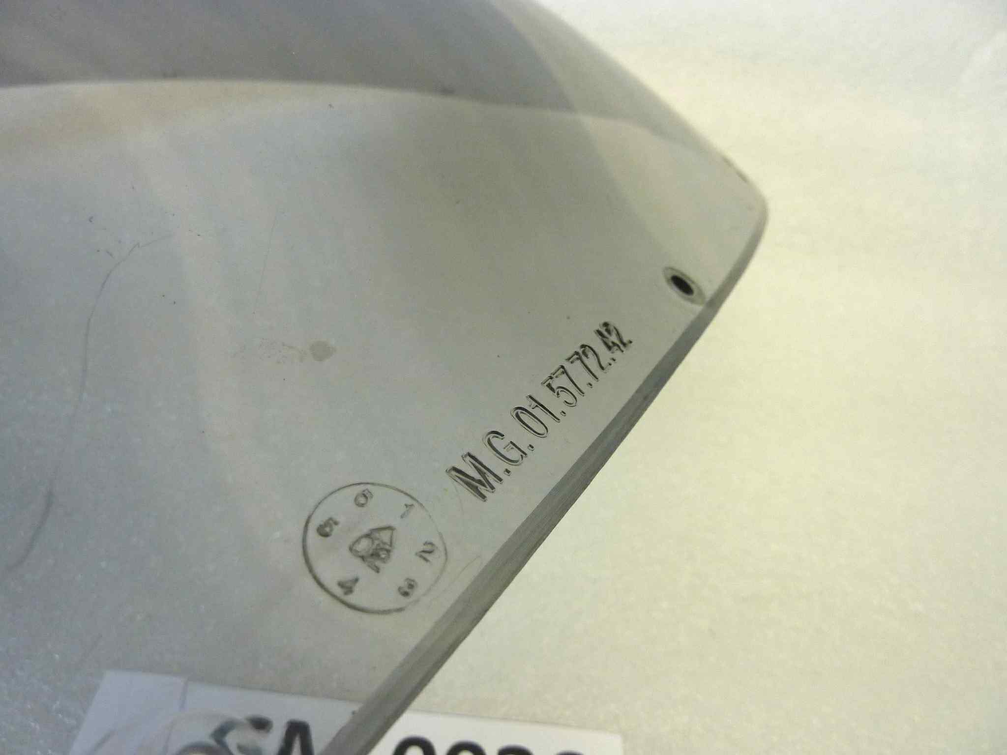 Plexiglass parabrezza Guzzi V11 Le Mans Sport Naked 1100 2001 - 2002 California 1100 Alluminium Titanium cod 01577242 cupolino MG01577242 - immagine 3