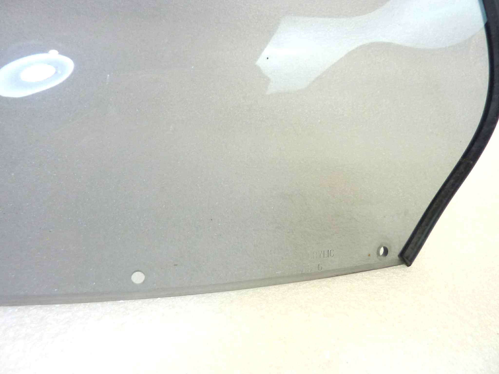 Plexiglass parabrezza Guzzi V11 Le Mans Sport Naked 1100 2001 - 2002 California 1100 Alluminium Titanium cod 01577242 cupolino MG01577242 - immagine 12