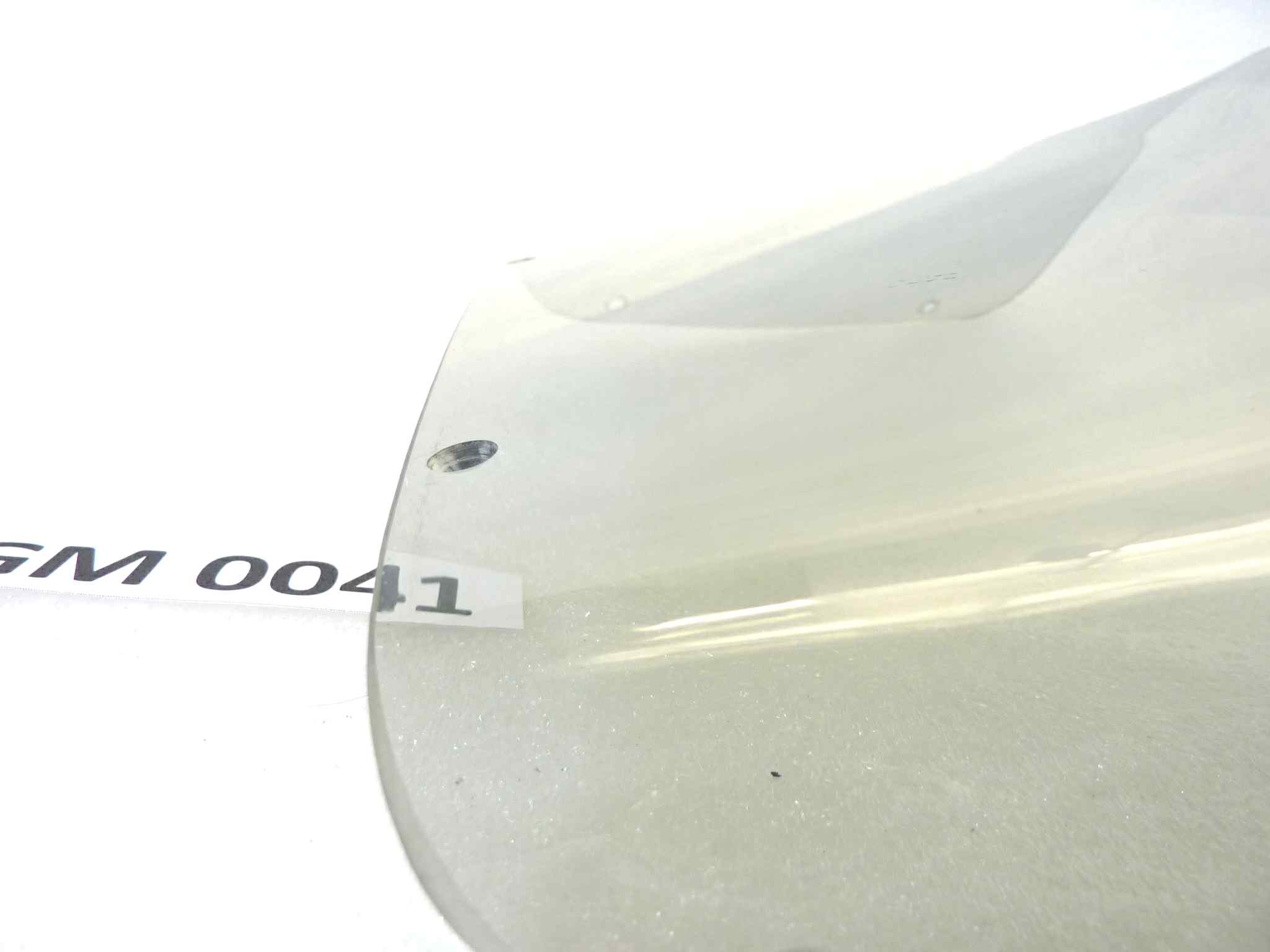 Plexiglass parabrezza Guzzi V35 Imola 1978 - 1989 V50 Monza 1981 - 1985 19577235 originale cupolino NUOVO fondo di magazzino, vedi foto, LEGGI DESCRIZIONE - immagine 6