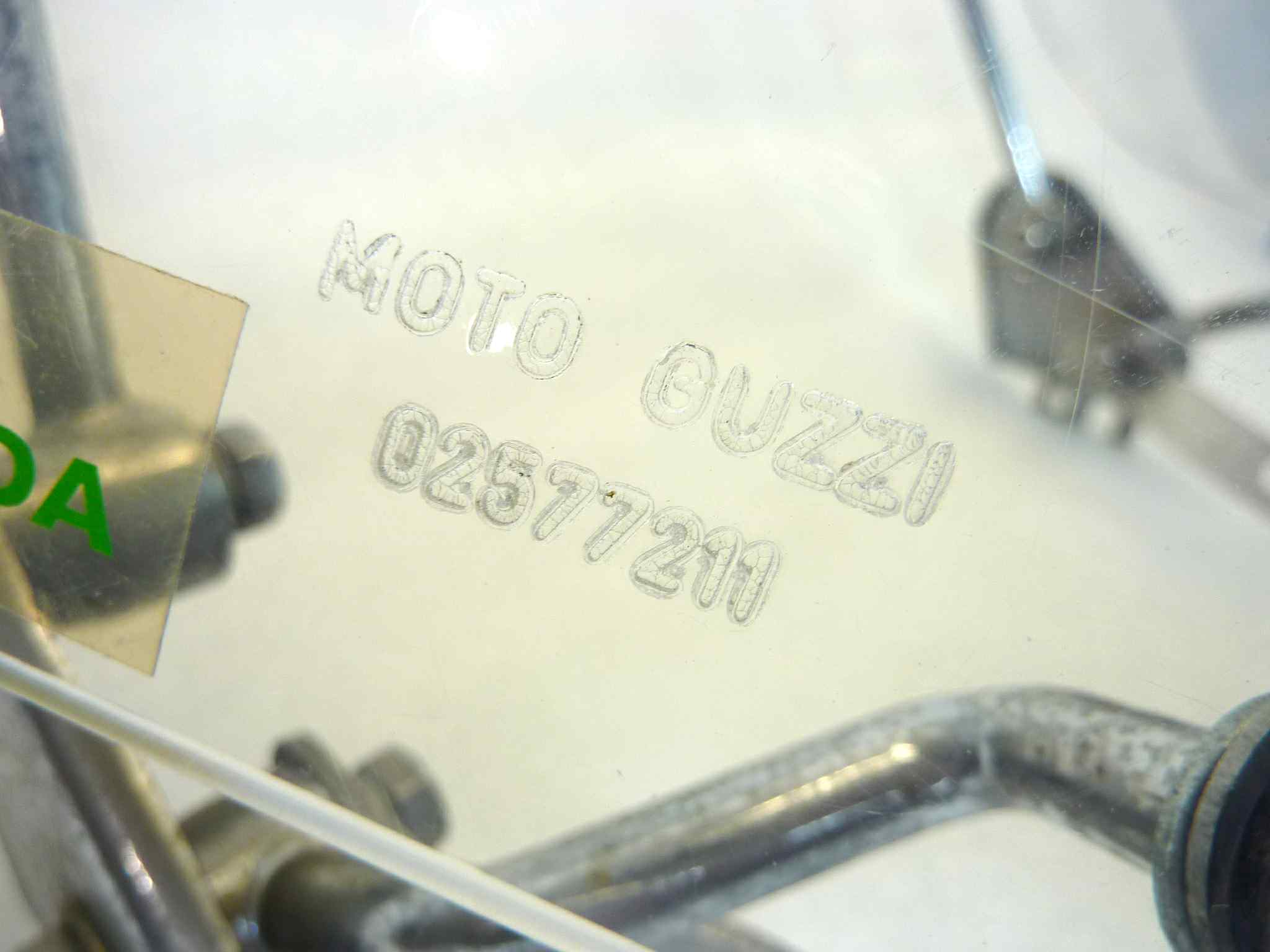 Plexiglass parabrezza Guzzi V7 Classic 2010 cod 02577211 cupolino vedi foto per compatibilità - immagine 8