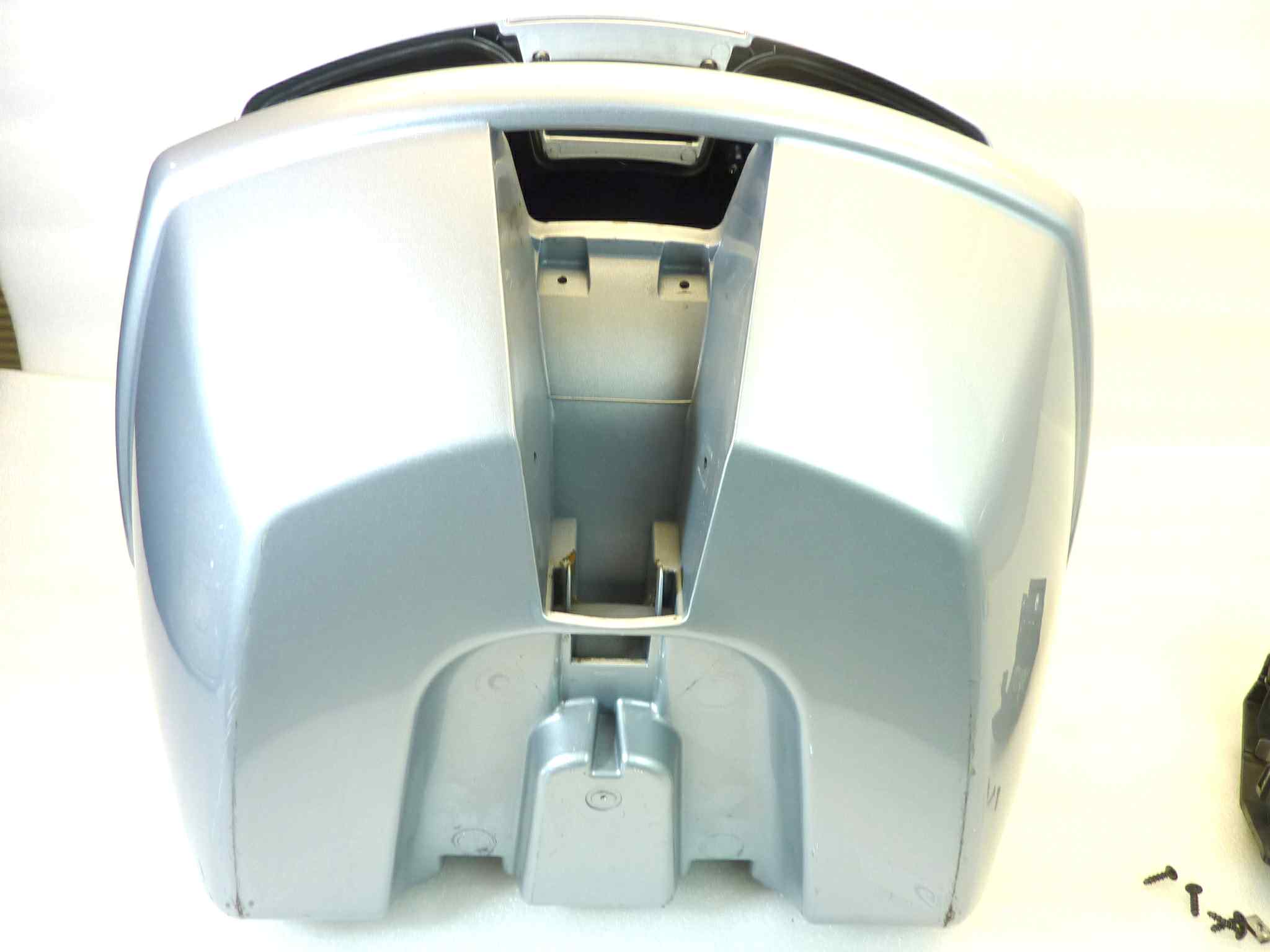 Bauletto posteriore top case Guzzi Norge Breva vedi foto per difetti senza serratura e senza chiave - immagine 12
