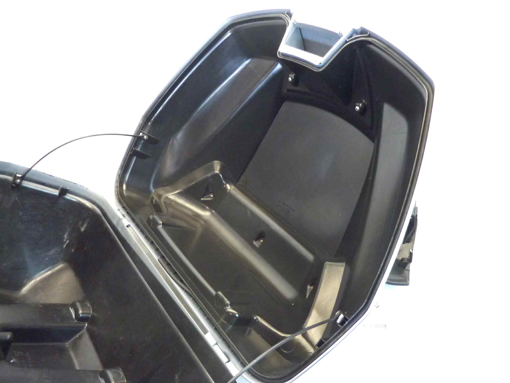 Bauletto posteriore top case Guzzi Norge Breva vedi foto per difetti senza serratura e senza chiave - immagine 15