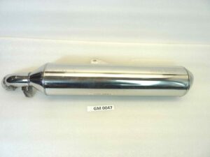 Marmitta terminale Guzzi Breva 1200 2007 Norge 1200 IE 2006 - 2009 cod GU31123060 ZGU1200 silenziatore nuovo con difetto NUOVO fondo di magazzino, vedi foto, LEGGI DESCRIZIONE