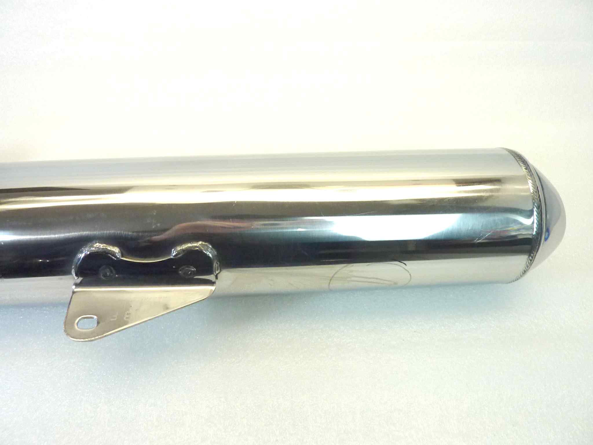 Marmitta terminale Guzzi Breva 1200 2007 Norge 1200 IE 2006 - 2009 cod GU31123060 ZGU1200 silenziatore nuovo con difetto NUOVO fondo di magazzino, vedi foto, LEGGI DESCRIZIONE - immagine 8