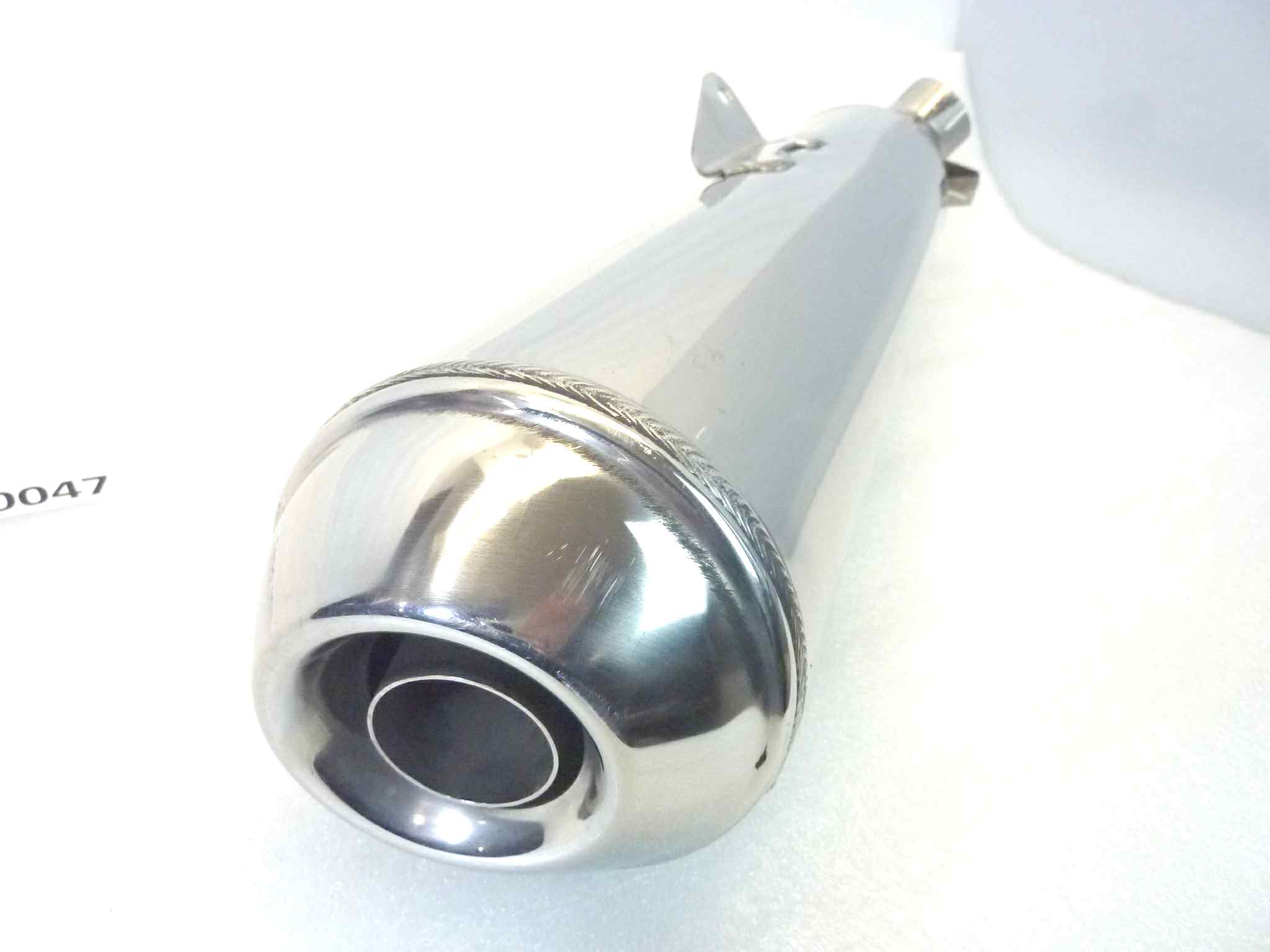 Marmitta terminale Guzzi Breva 1200 2007 Norge 1200 IE 2006 - 2009 cod GU31123060 ZGU1200 silenziatore nuovo con difetto NUOVO fondo di magazzino, vedi foto, LEGGI DESCRIZIONE - immagine 14