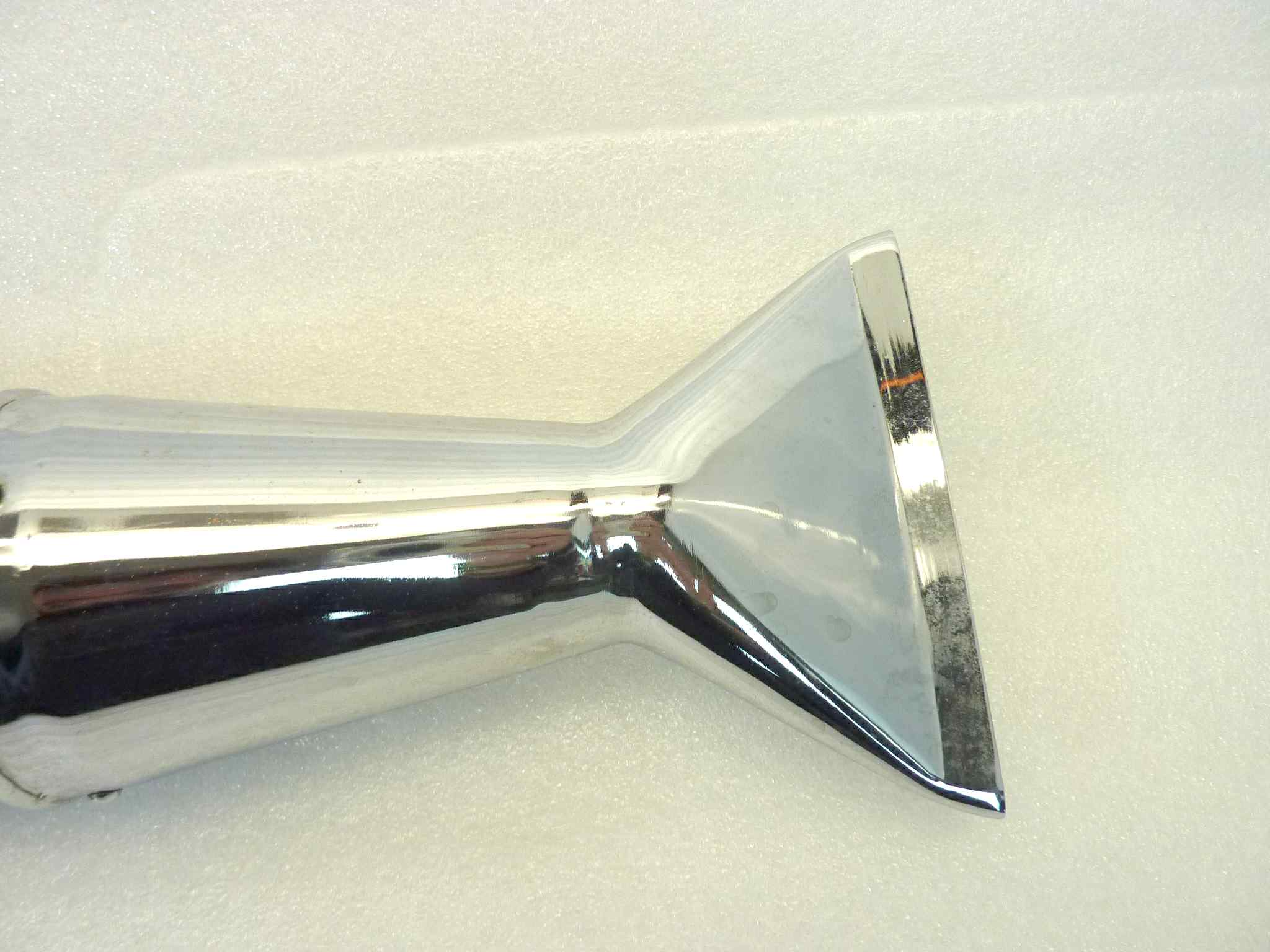 Marmitta terminale Guzzi Epoca silenziatore sinistra diam imbocco 40 mm - lunghezza tot 635 mm - distanza imbocco/staffa 270 mm - altezza staffa 100 mm NUOVO fondo di magazzino, vedi foto, LEGGI DESCRIZIONE - immagine 4