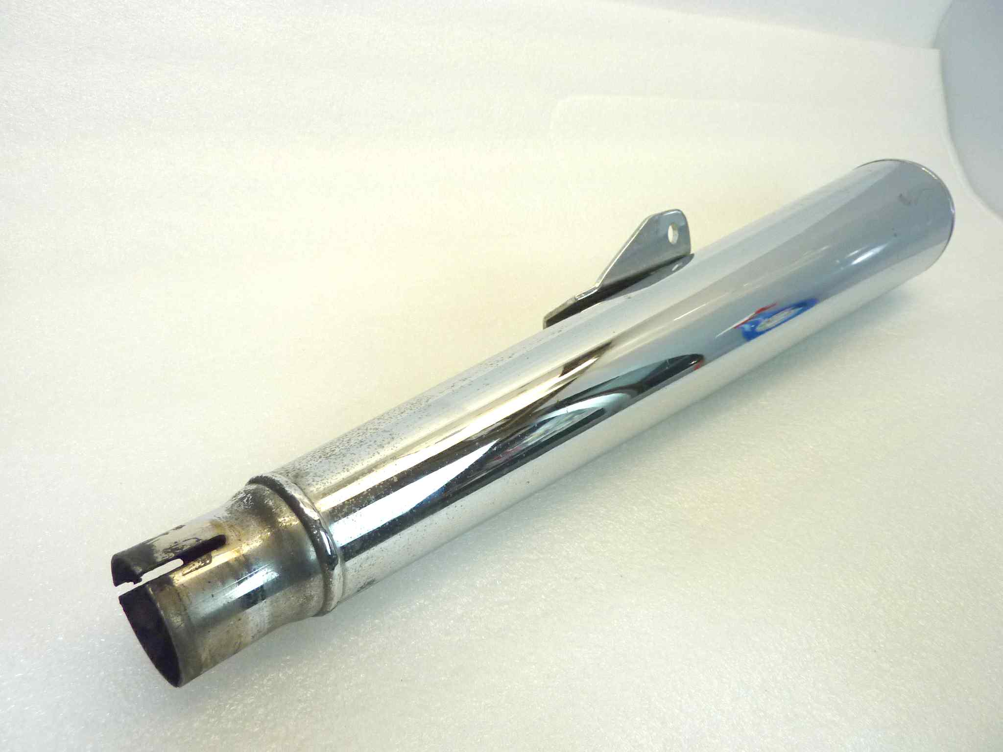 Marmitta terminale Guzzi V65 Custom Sito TPSI 2558 diam imbocco 36 mm silenziatore - immagine 8