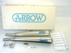 Coppia marmitte Arrow Guzzi V7 Cafè Classic 2009 - 2012 Racer 2010 - 2014 Special Stone 2013 - 2014 Cafè 2009 - 2012 V7 2 Racer Special Stone 2015 - 2016 cod 983169 silenziatori non omologatI NUOVO fondo di magazzino, vedi foto, LEGGI DESCRIZIONE