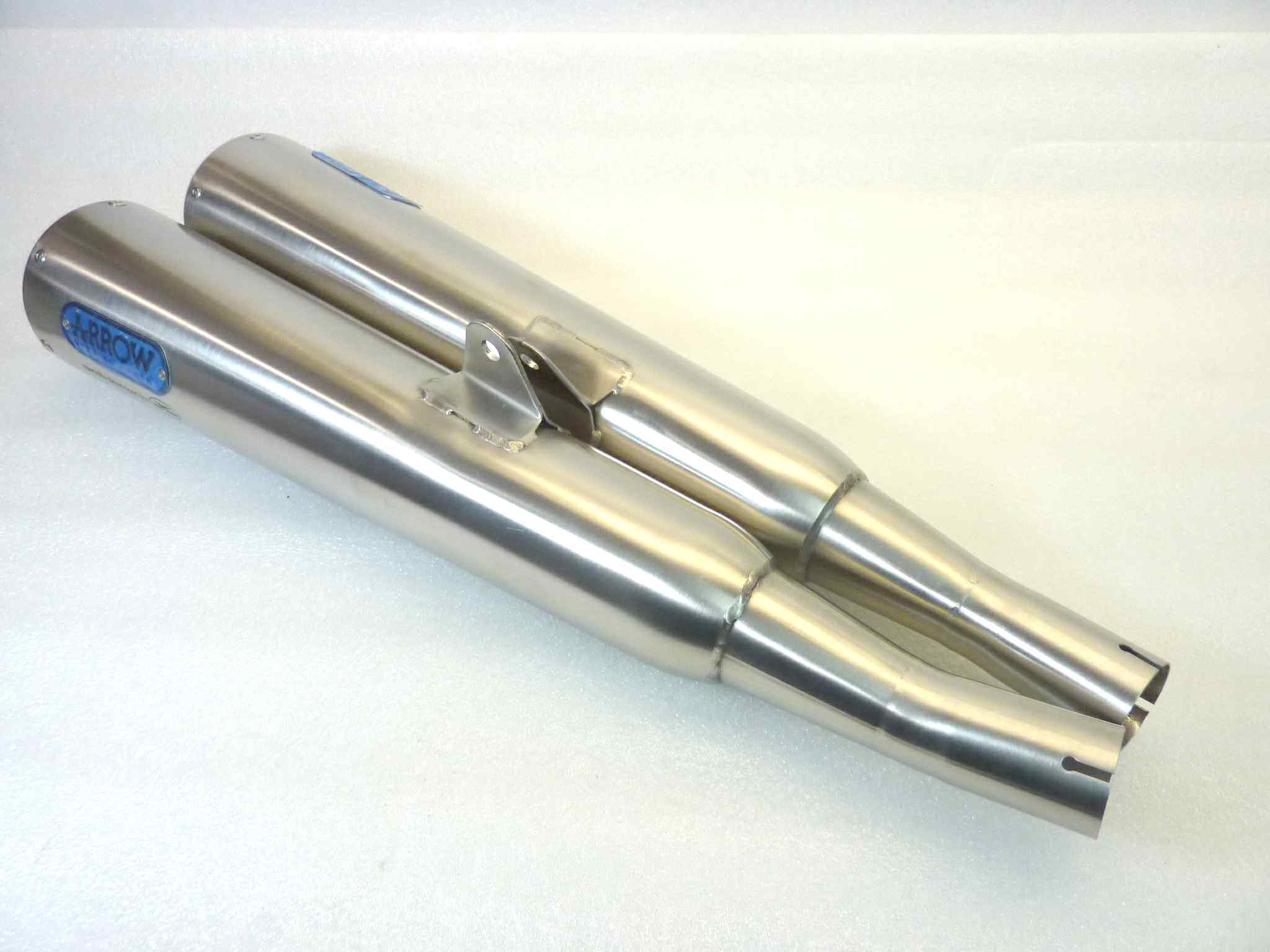 Coppia marmitte Arrow Guzzi V7 Cafè Classic 2009 - 2012 Racer 2010 - 2014 Special Stone 2013 - 2014 Cafè 2009 - 2012 V7 2 Racer Special Stone 2015 - 2016 cod 983169 silenziatori non omologatI NUOVO fondo di magazzino, vedi foto, LEGGI DESCRIZIONE - immagine 17