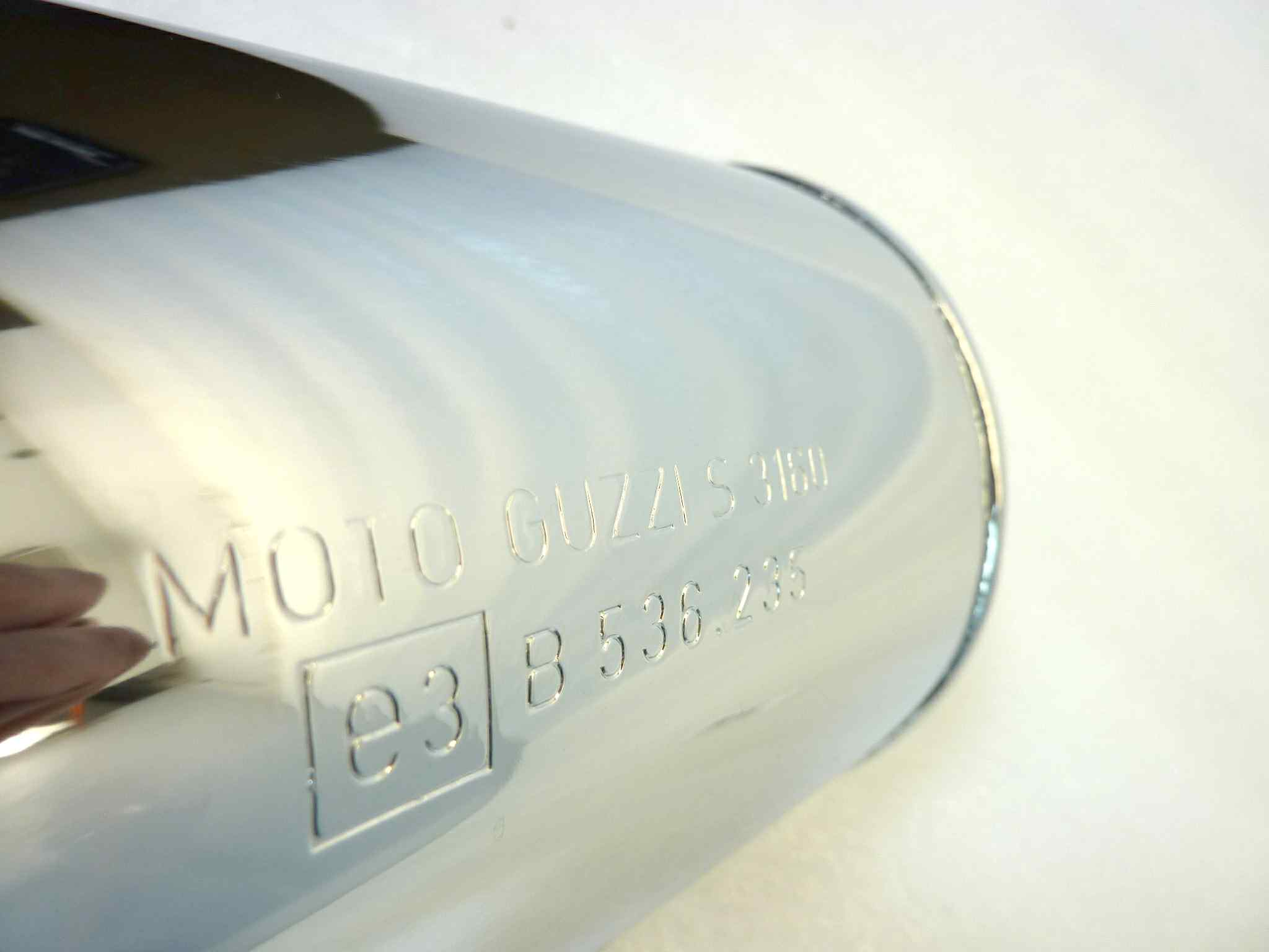 Marmitta terminale sinistra Guzzi Nevada 350 750 Lafranconi S3160 B536.235 silenziatore NUOVO fondo di magazzino, vedi foto, LEGGI DESCRIZIONE - immagine 10
