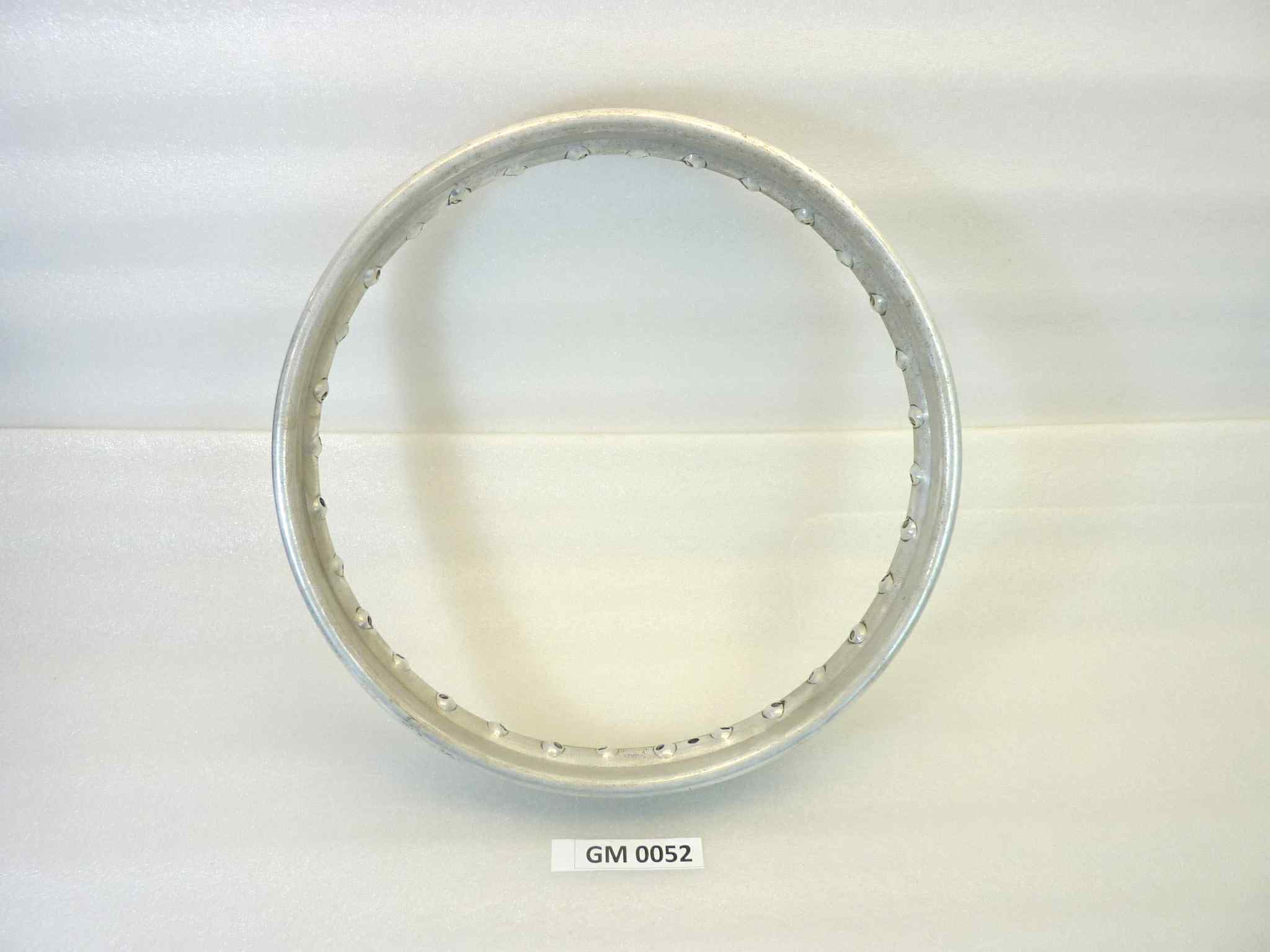Cerchio ruota Guzzi Galletto alluminio Borrani 17 x 2 1/4 ottimo senza crepe