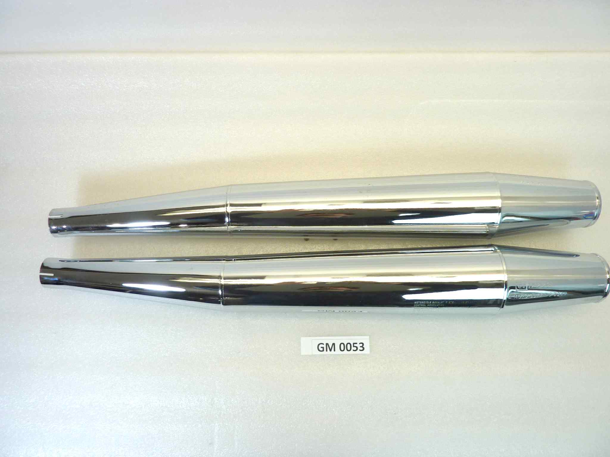 Coppia marmitte Guzzi California 1100 1994 - 1997 cod GU17123062 GU30122960 C912235 S3060 silenziatori NUOVO fondo di magazzino, vedi foto, LEGGI DESCRIZIONE - immagine 2