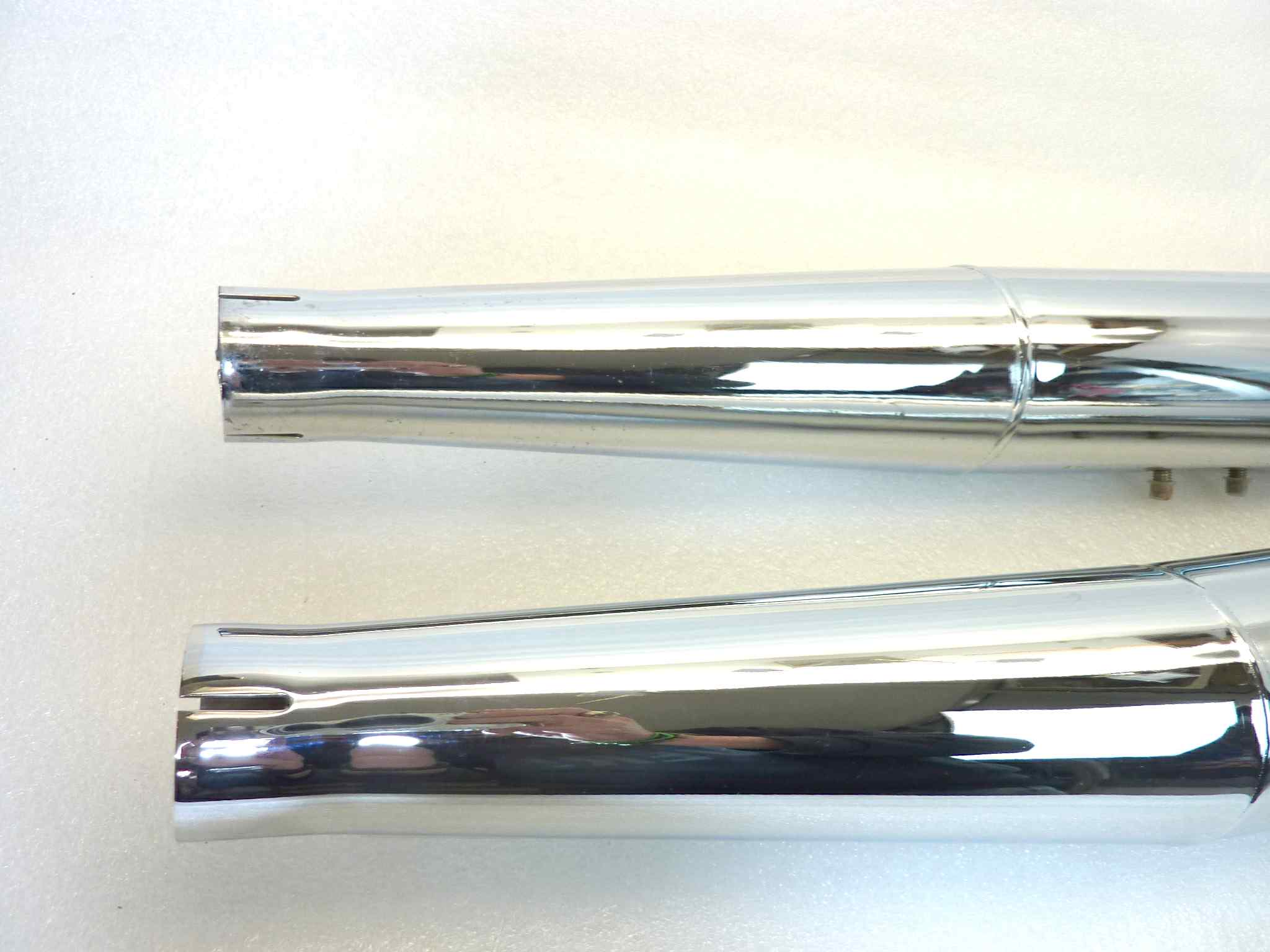 Coppia marmitte Guzzi California 1100 1994 - 1997 cod GU17123062 GU30122960 C912235 S3060 silenziatori NUOVO fondo di magazzino, vedi foto, LEGGI DESCRIZIONE - immagine 5
