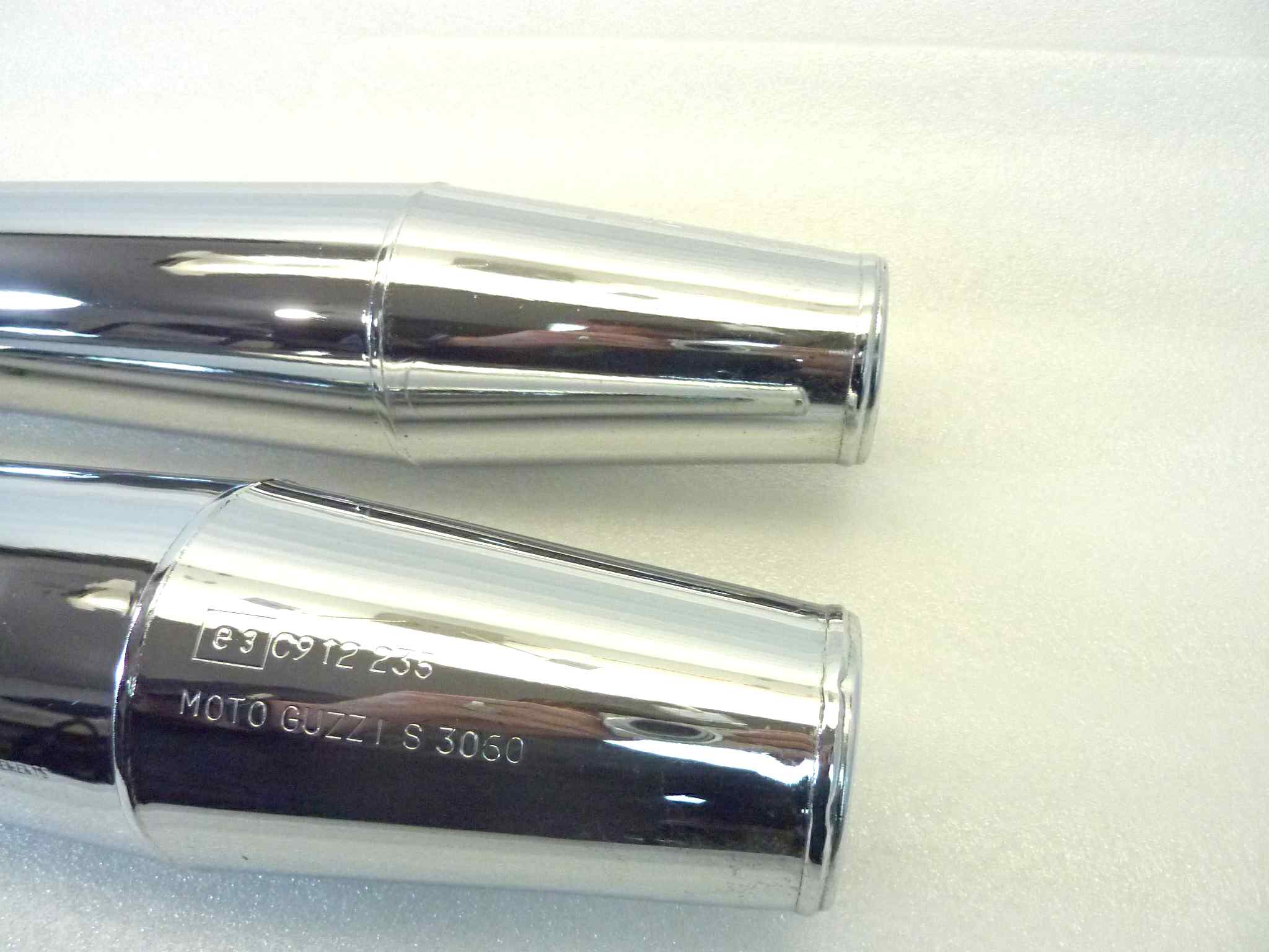 Coppia marmitte Guzzi California 1100 1994 - 1997 cod GU17123062 GU30122960 C912235 S3060 silenziatori NUOVO fondo di magazzino, vedi foto, LEGGI DESCRIZIONE - immagine 6